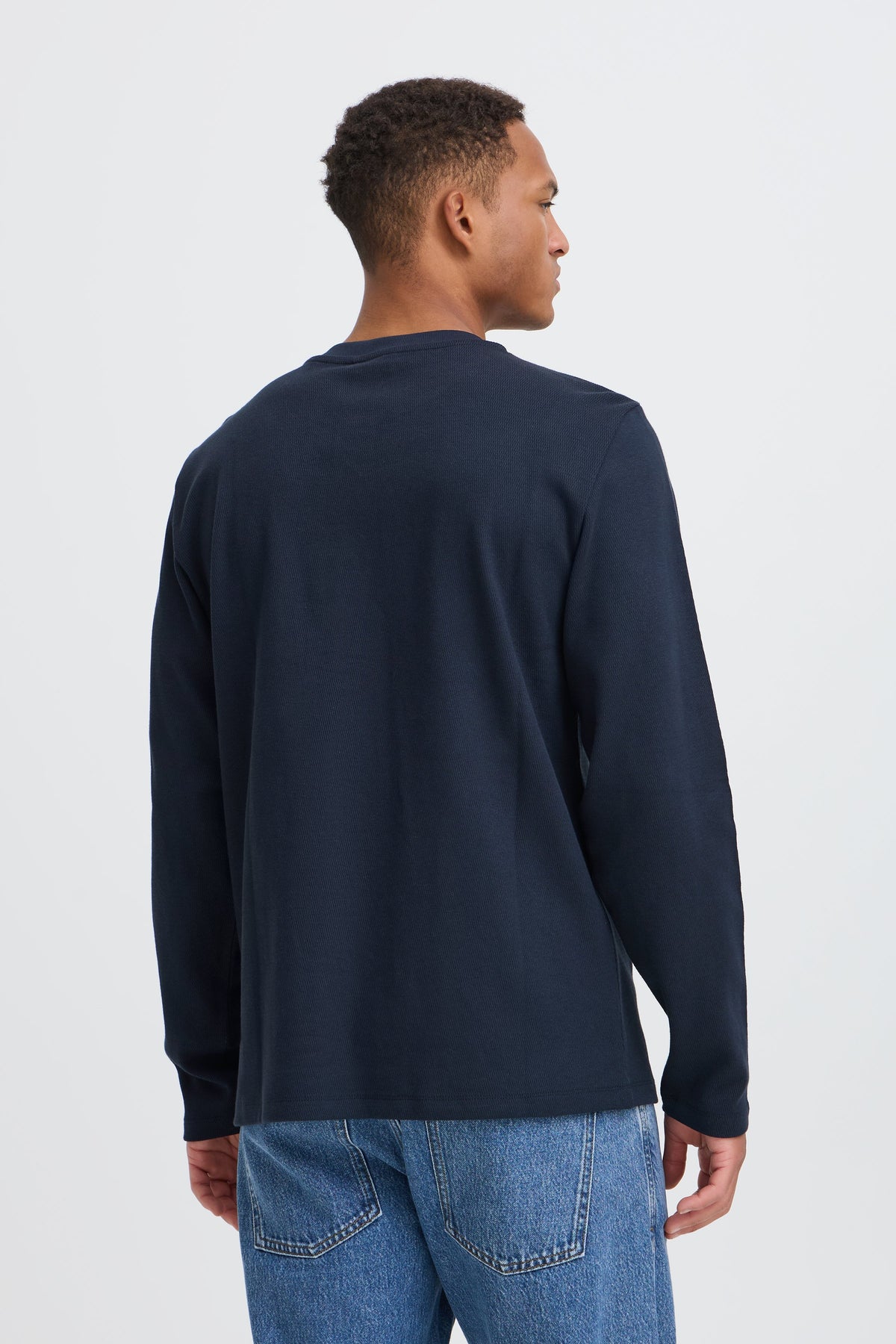 Bhlewis L/s Structure Gd Tee (Salute)