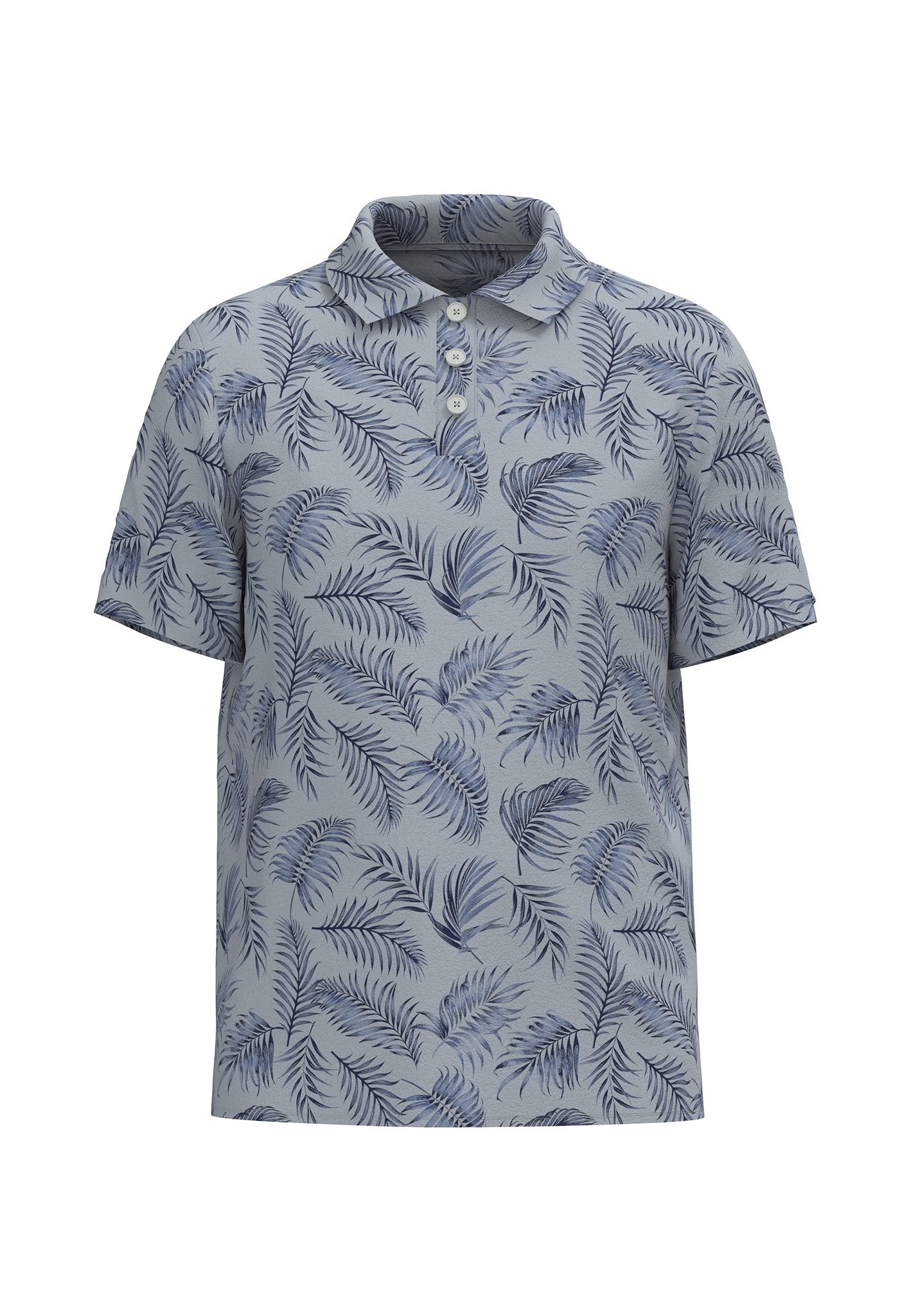 Polo, overdyed palmprint (Midnight)