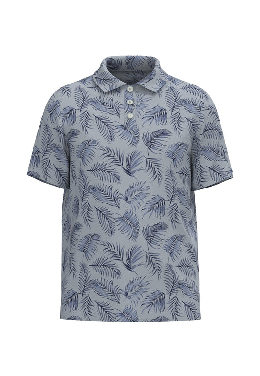 Polo, overdyed palmprint (Midnight)