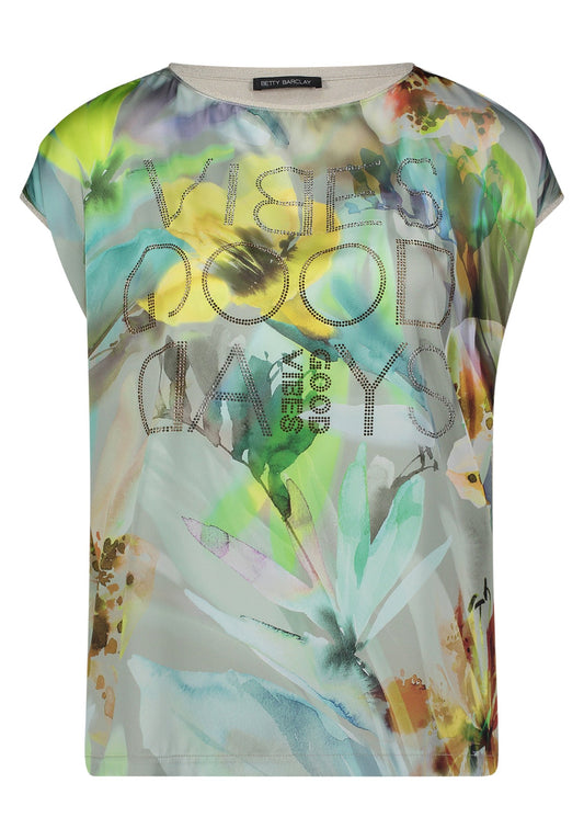 Blusenshirt (Mint/nature)