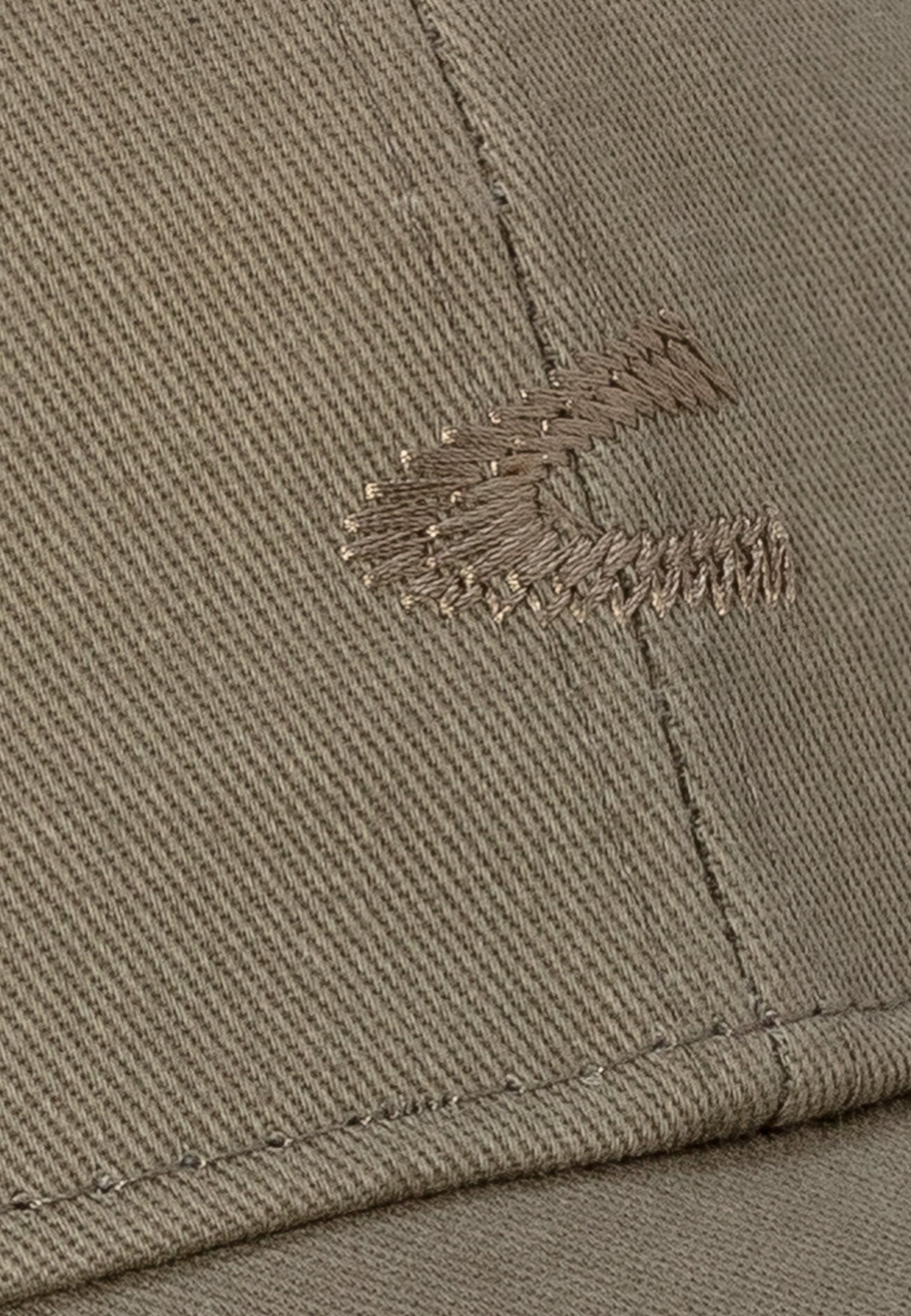 Cap aus Baumwolle mit verstellbaren Details (Khaki)