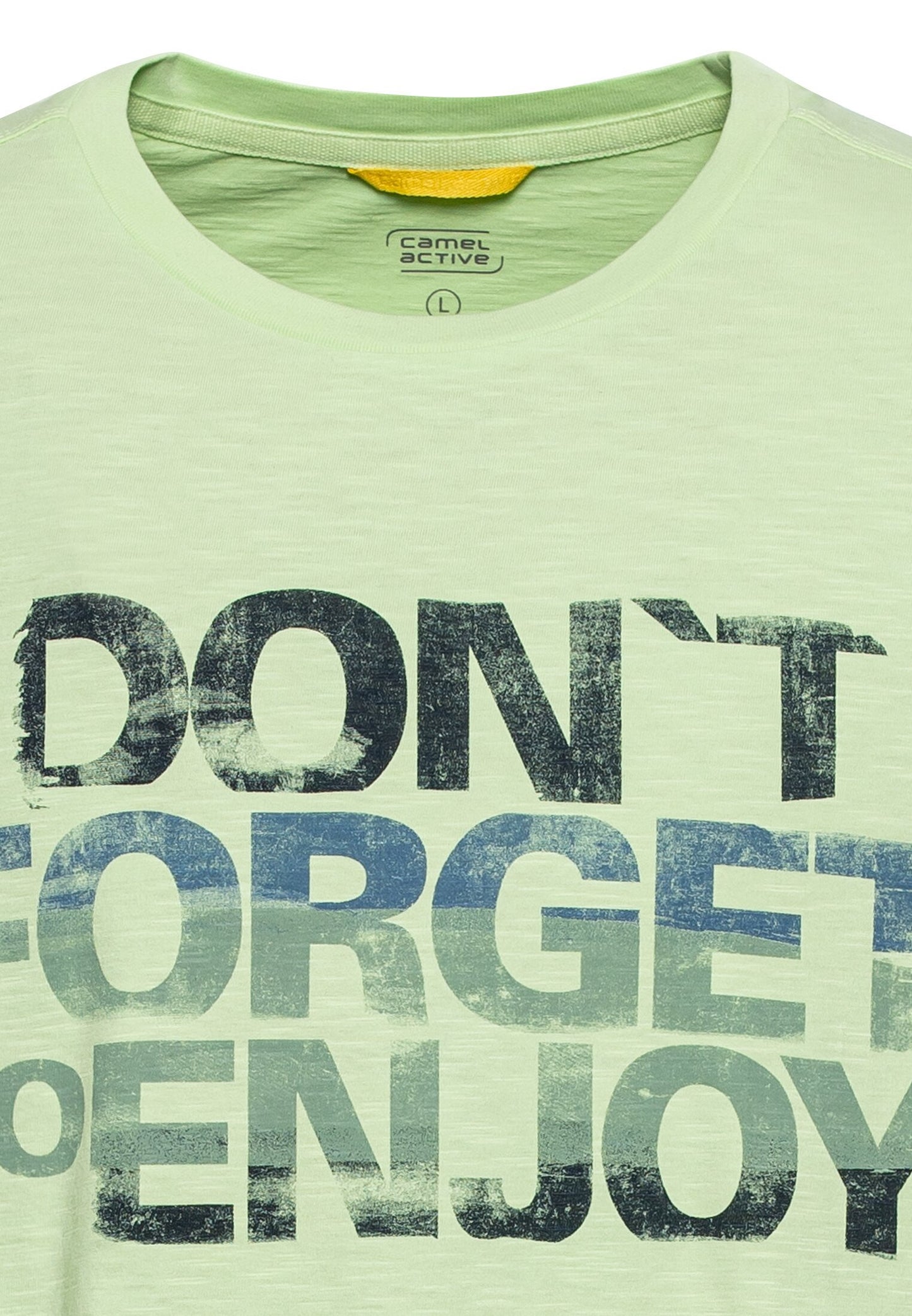 T-Shirt mit Print aus nachhaltigem Organic Cotton (Pistacchio)