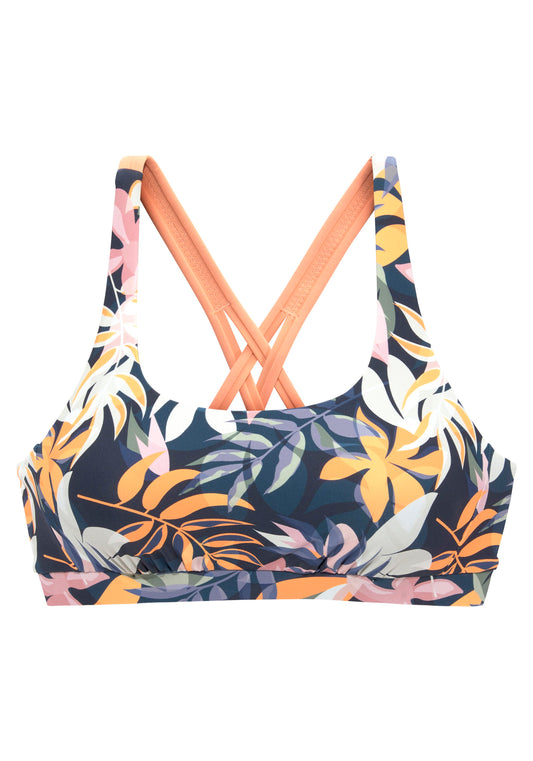 LASCANA ACTIVE OT Bustier Bade (Midnight Pri)