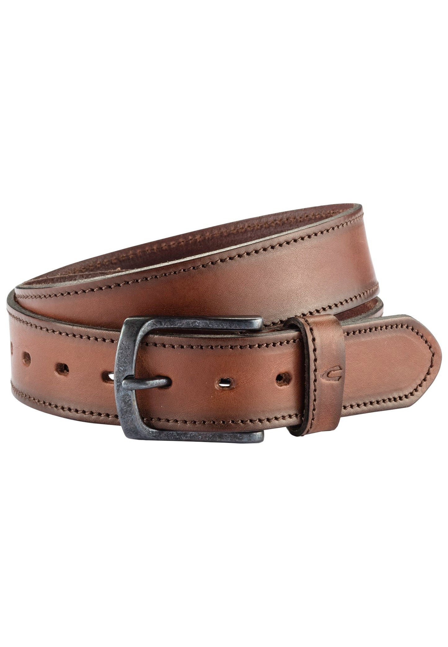 Ledergürtel mit verstellbaren Details (Brown)