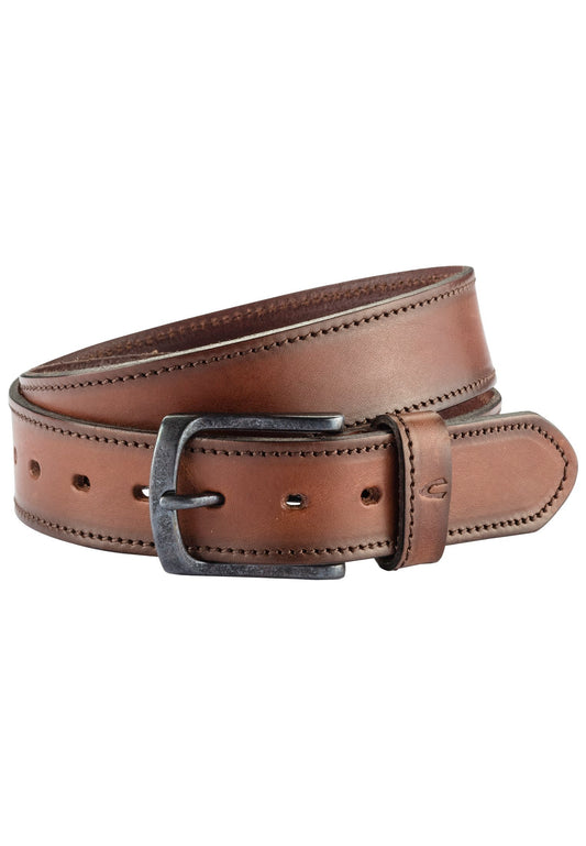 Ledergürtel mit verstellbaren Details (Brown)