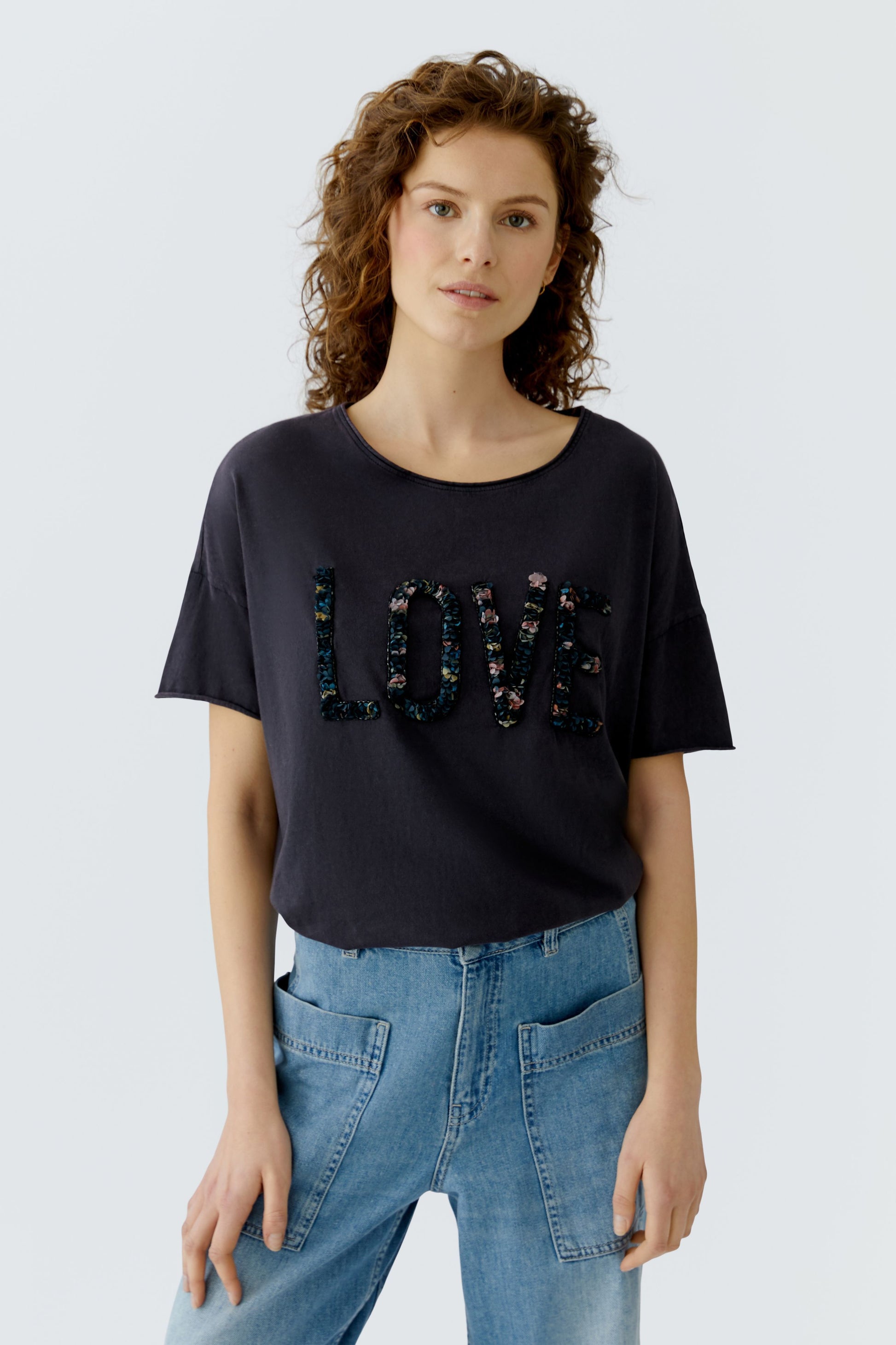T-Shirt (Washed Out Blac)