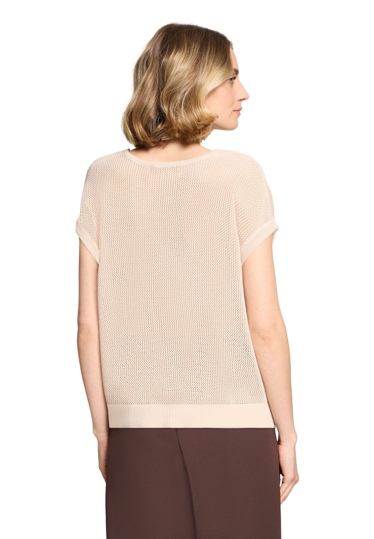 Lochstrick-Pullover (Soft Nature)
