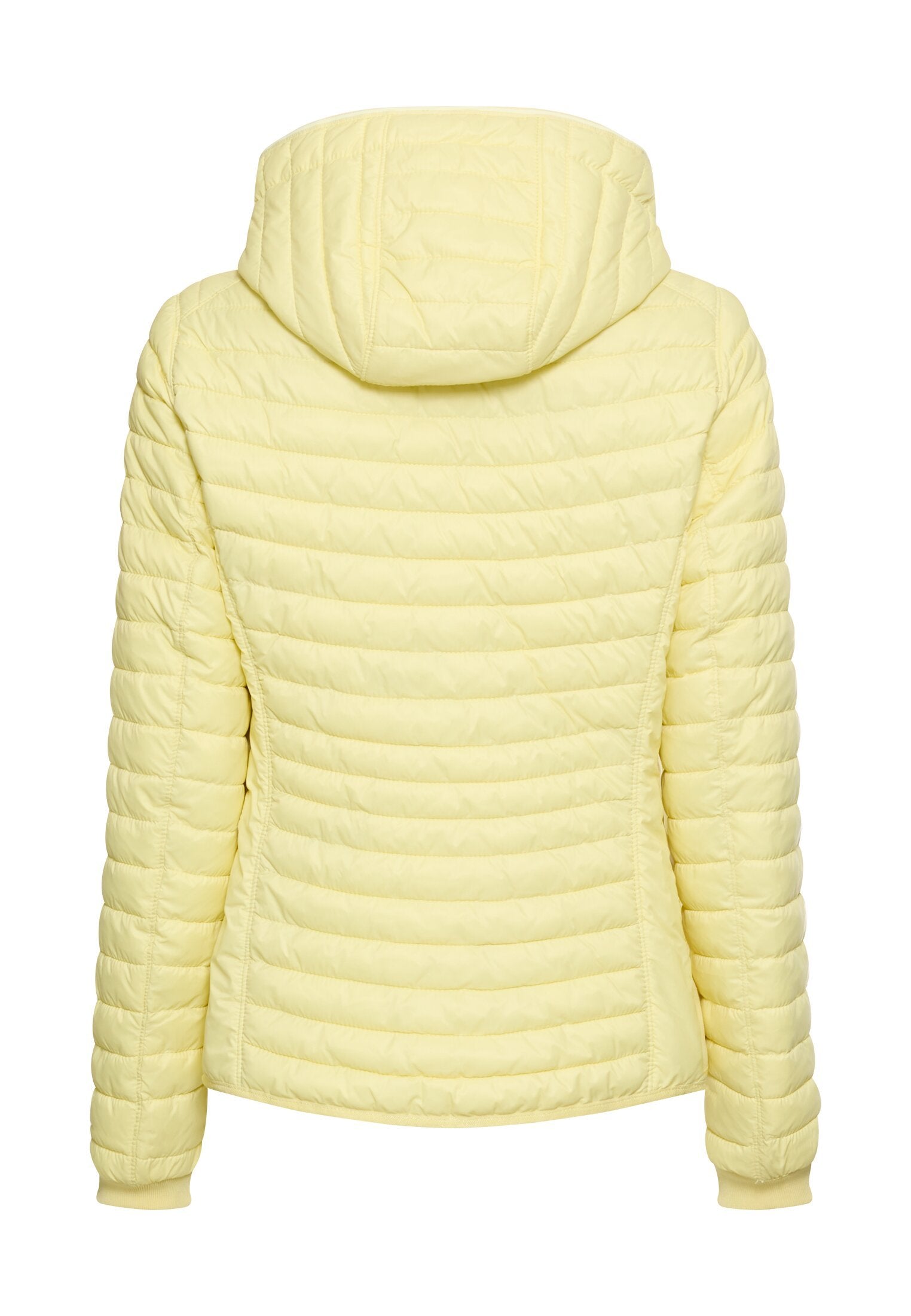 Gefütterte Jacke mit abnehmbarer Kapuze (Lemon)