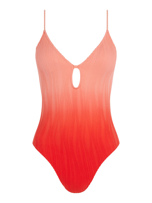 PULP - Swim One Size Badeanzug (0xs Orange Tie And D)