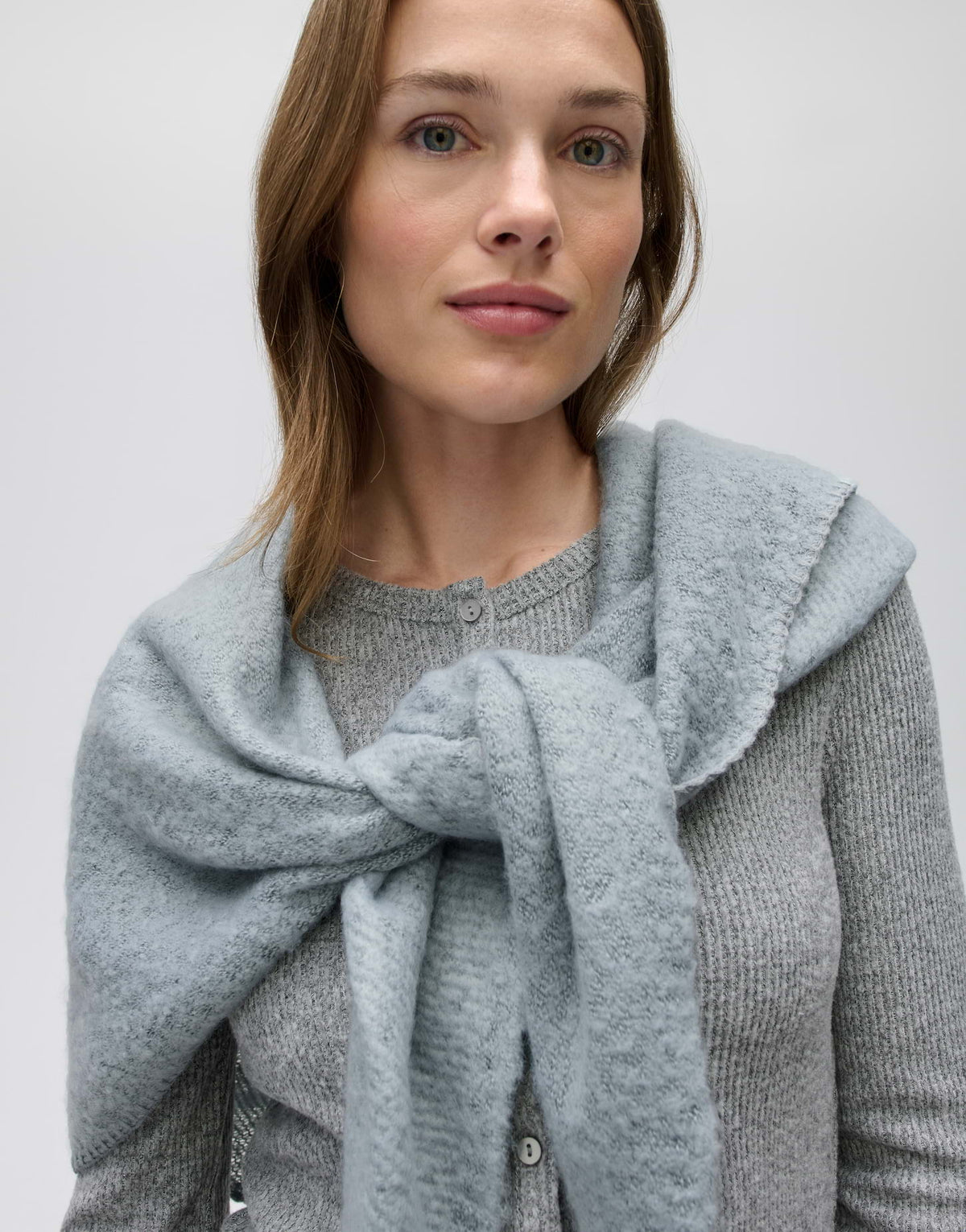 Amadsi scarf (Dusty Aqua)