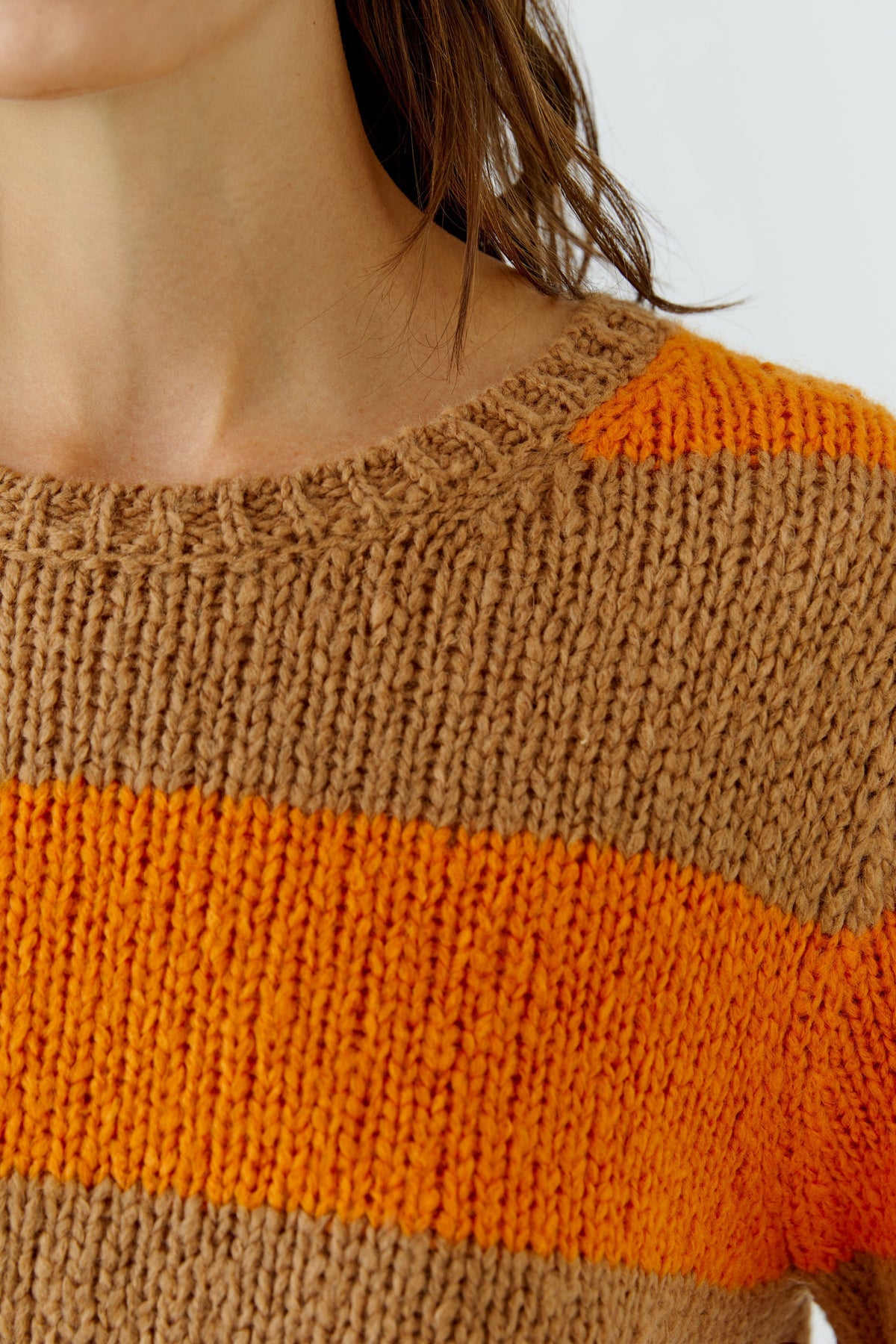 ESMY Pullover (Dk Camel Orange)