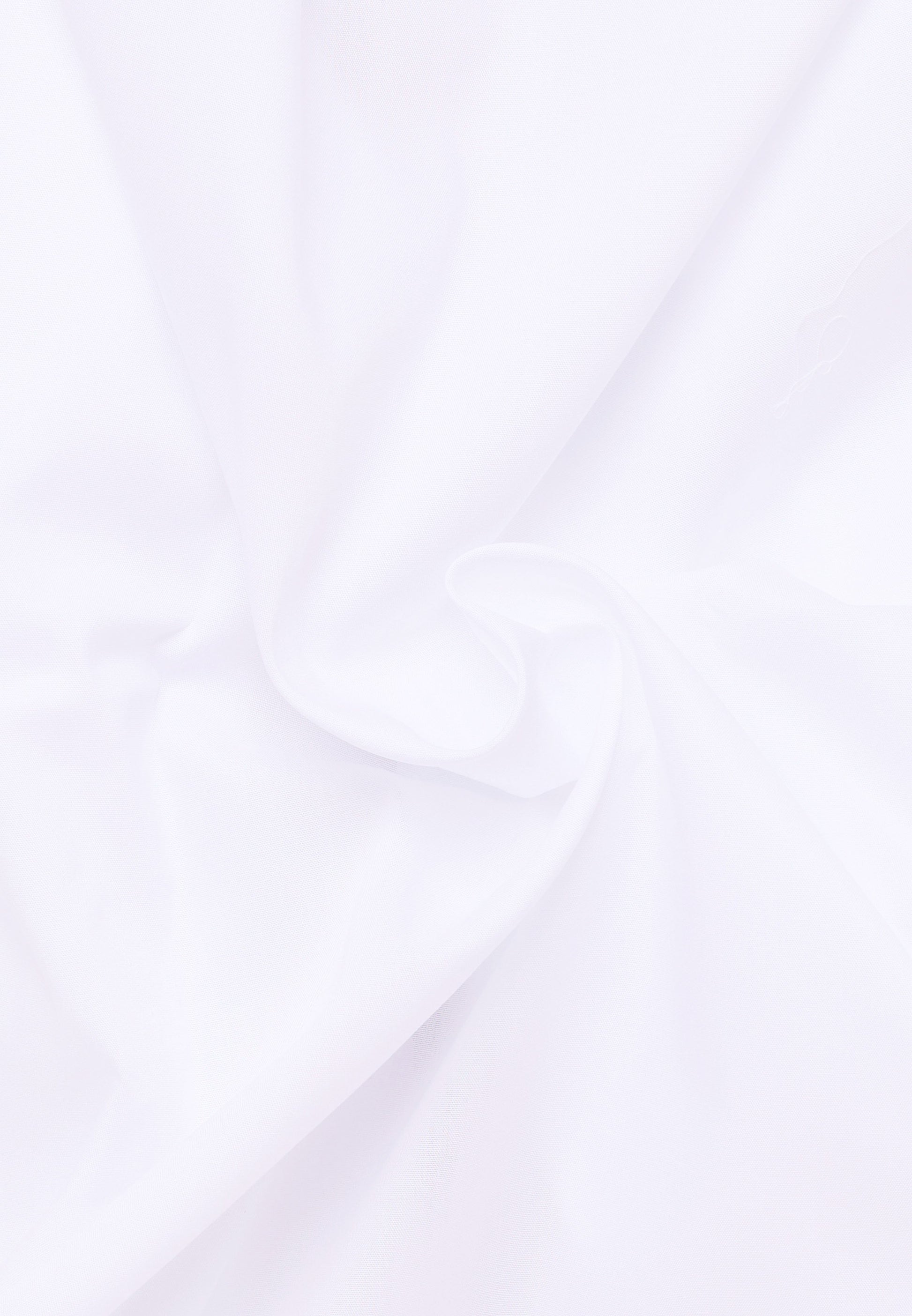 Dynamic Cotton Popeline Langarm (Weiss)