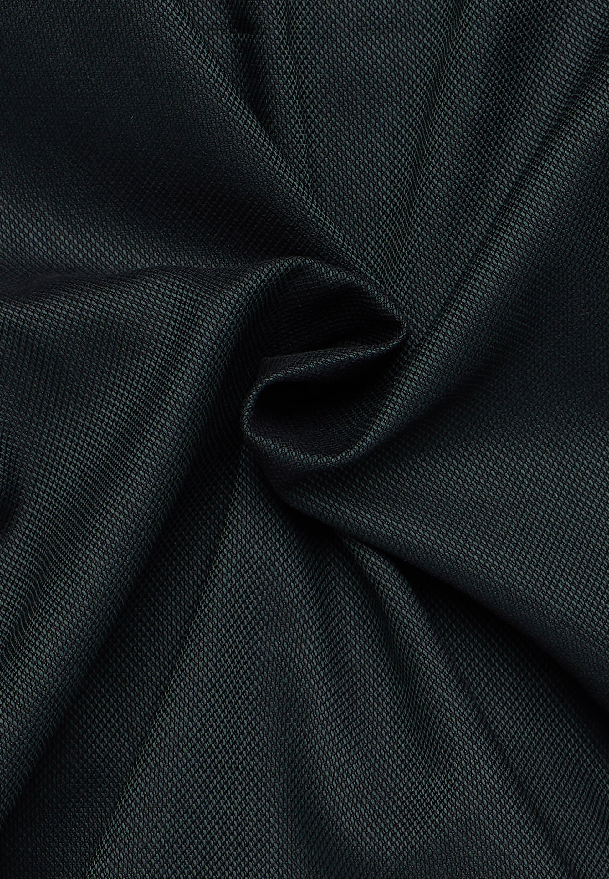 Hemd Natté Langarm (Dunkelgrün)