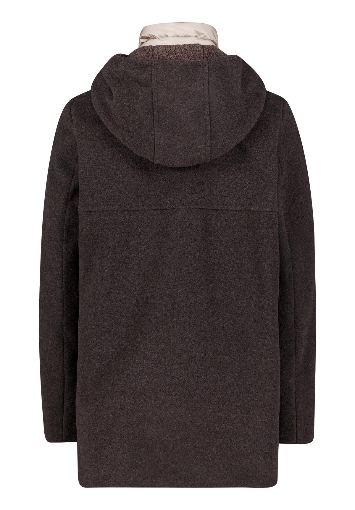 Wolljacke (Dark Brown Mela)