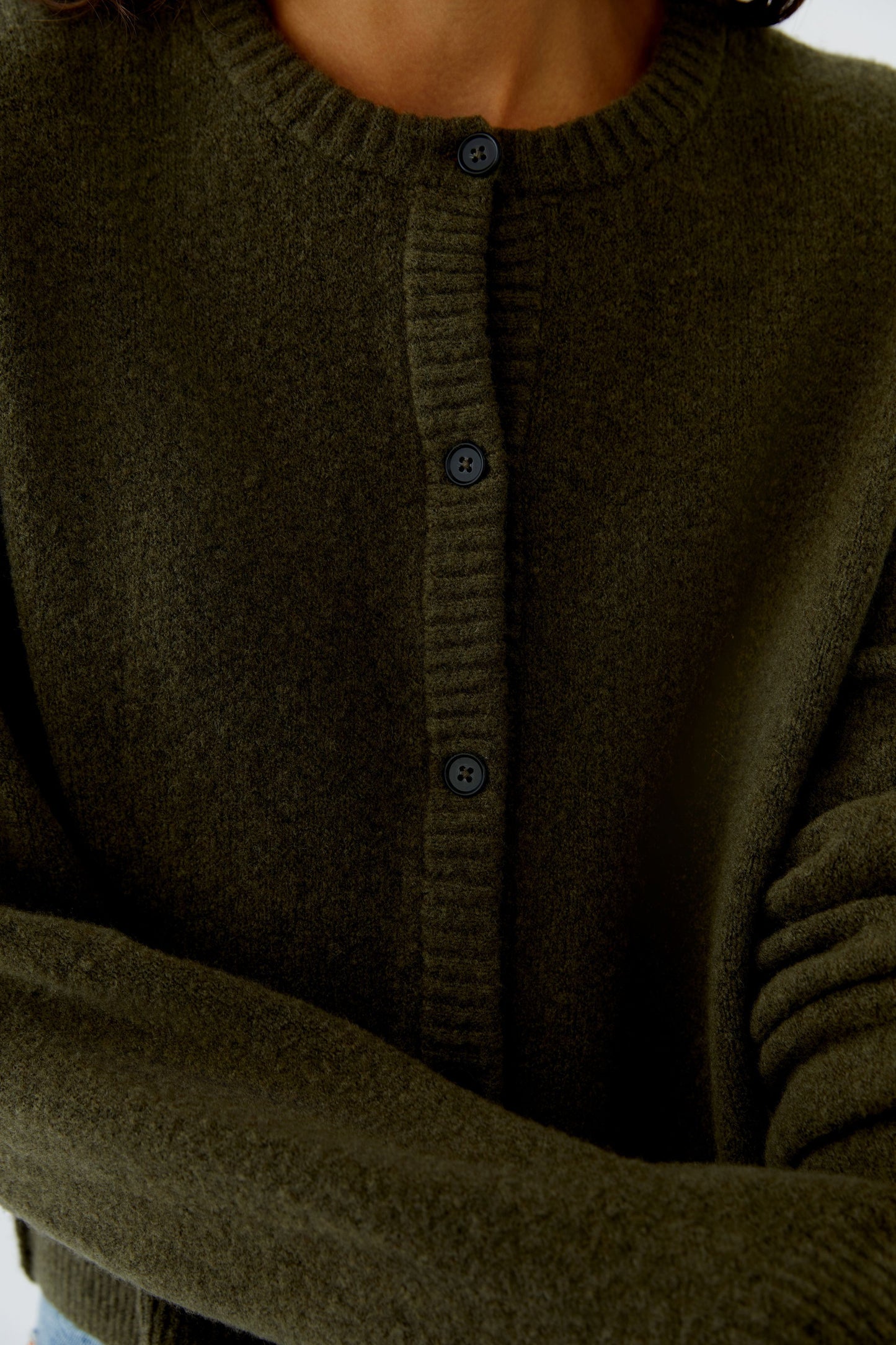 ILAYA Strickjacke (Khaki)