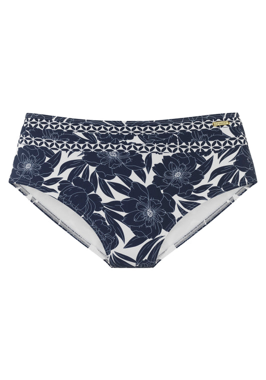 Sunseeker LM Bikinihose normal (Navy-print)