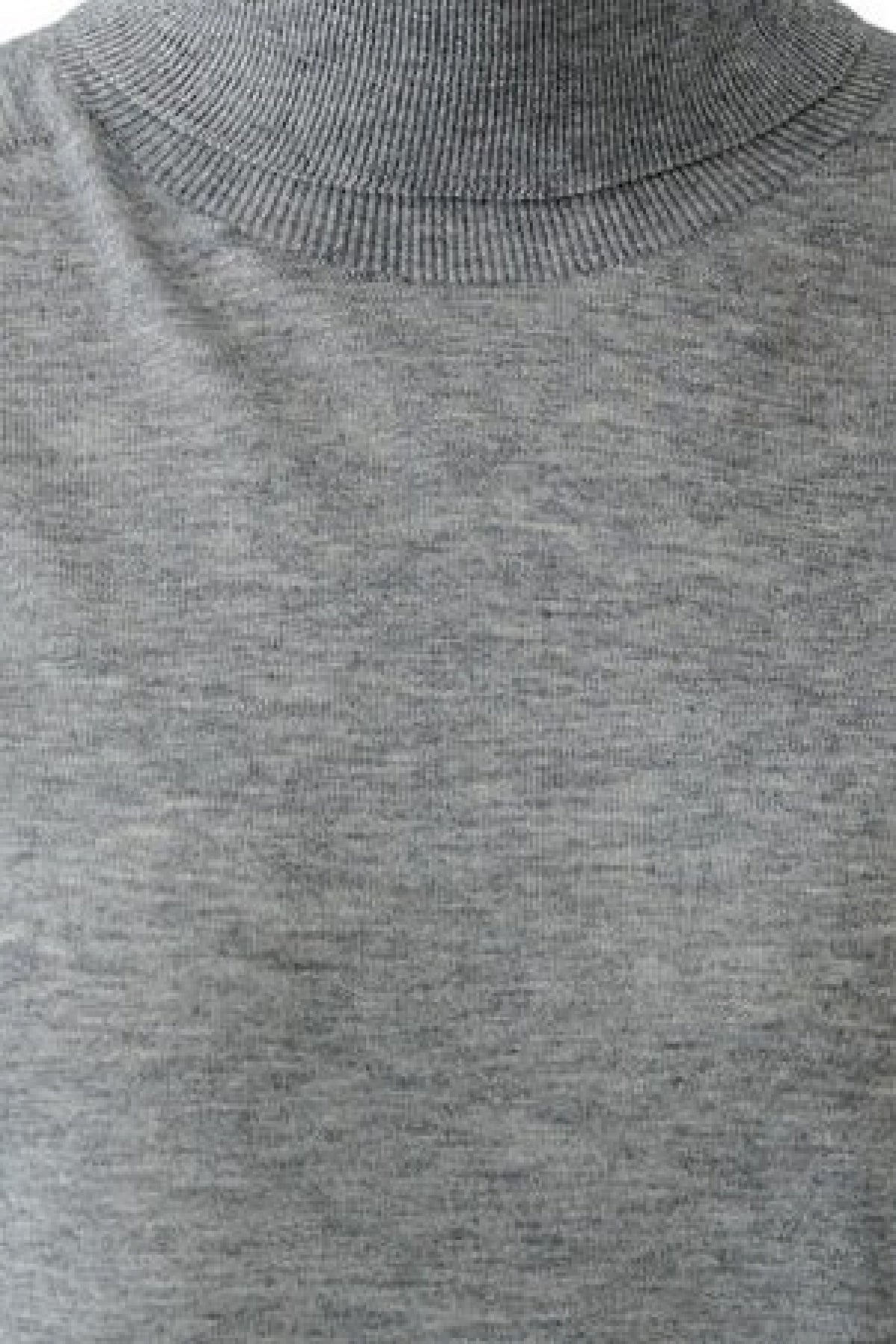 Rollkragenpullover (Grey)