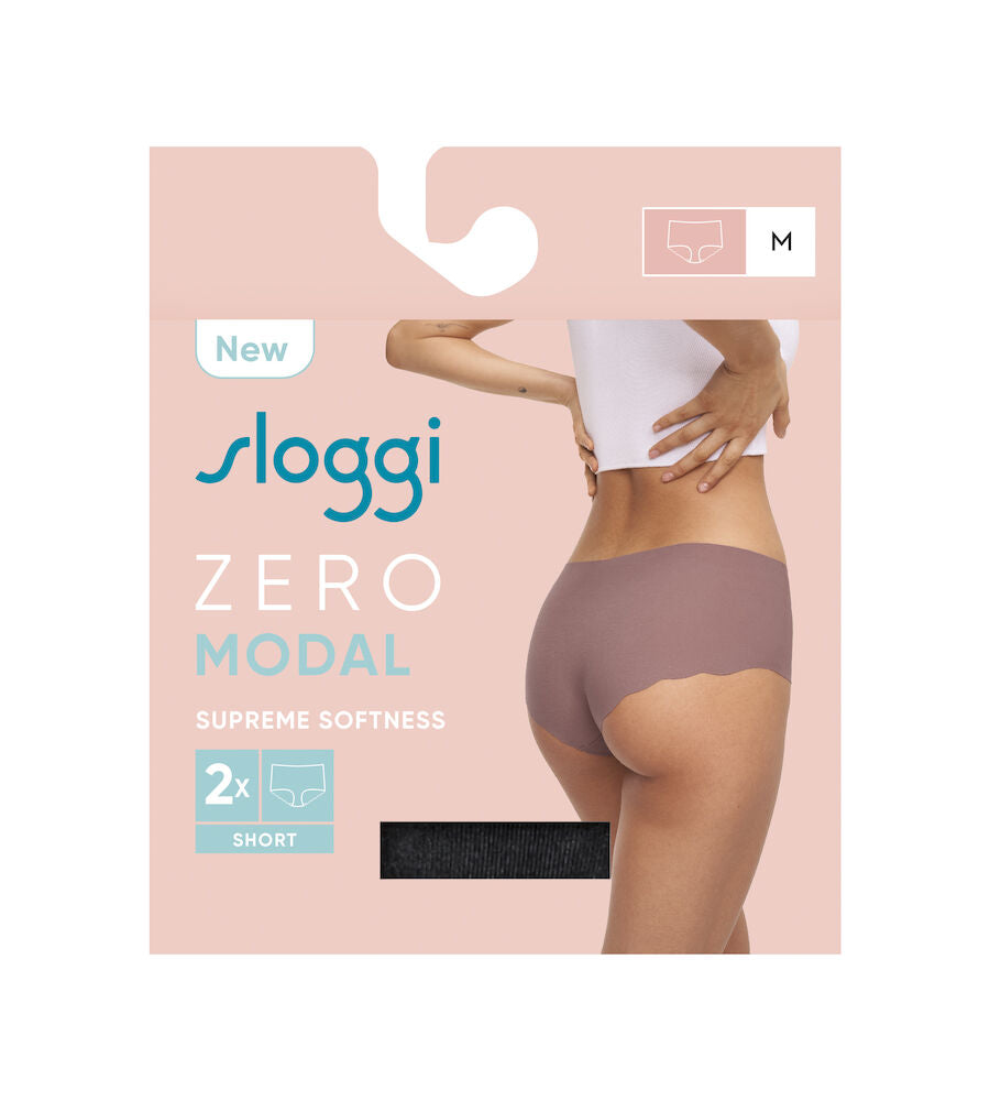 sloggi ZERO Modal 2.0 Short 2P (Black)
