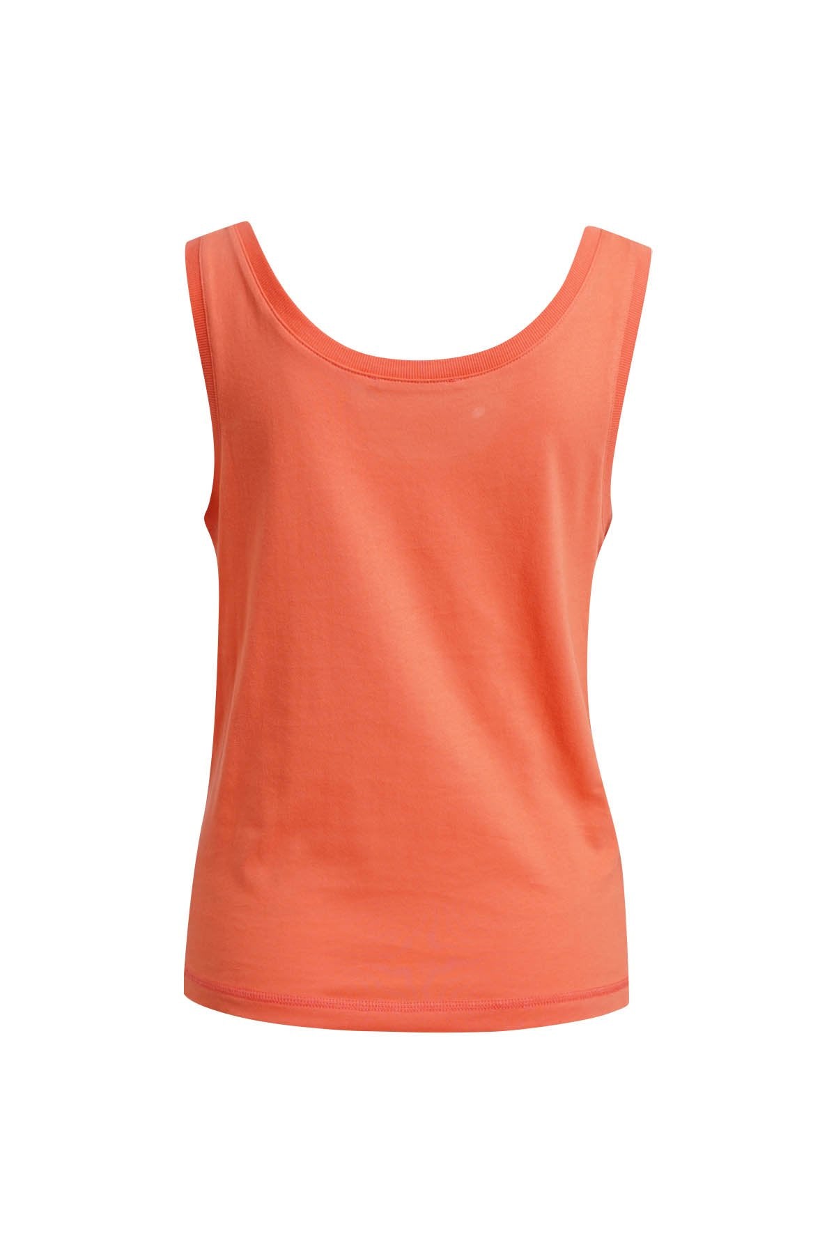 Relaxed Top Drawstring Hem (Aperol)