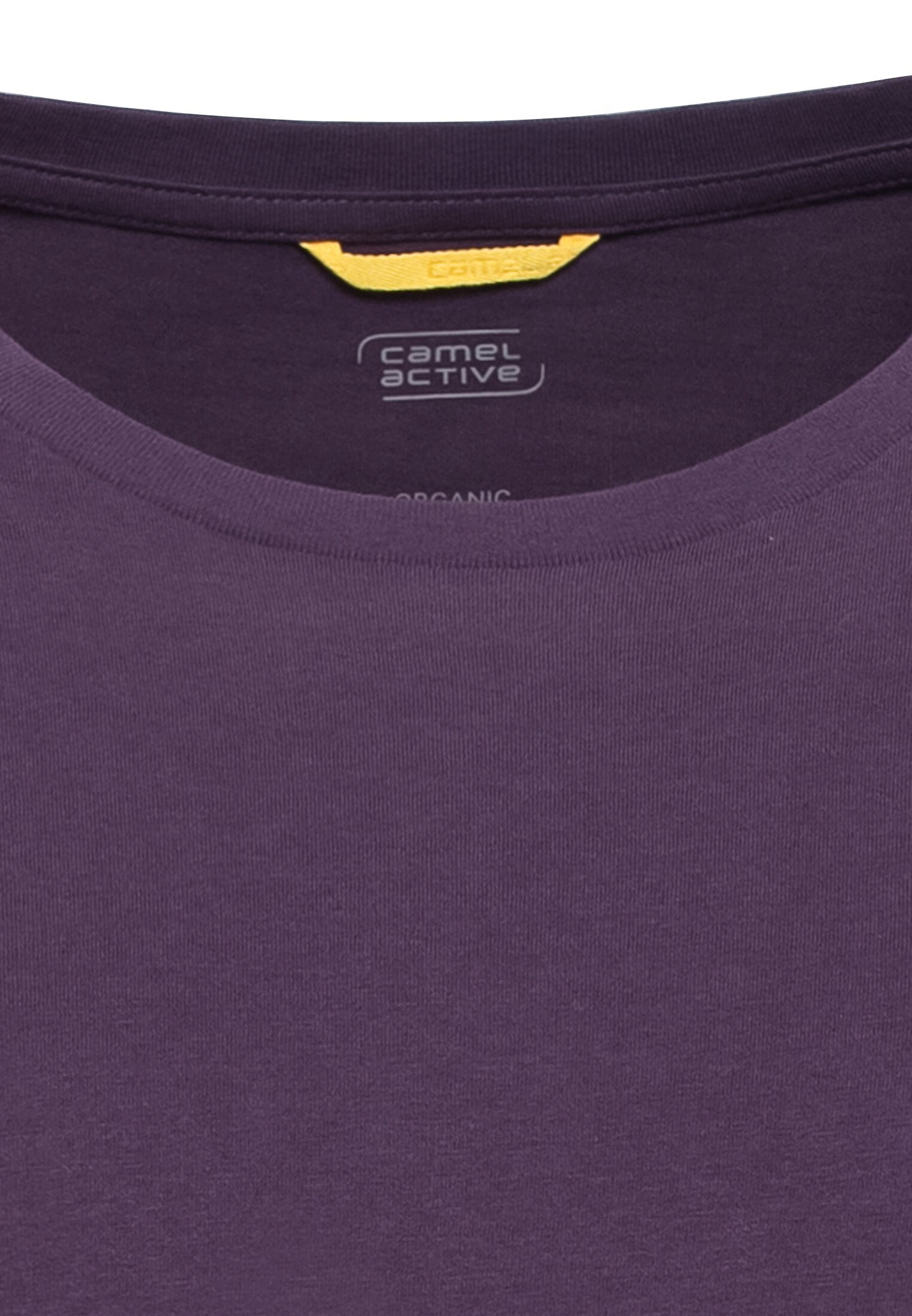 Kurzarm T-Shirt aus Organic Cotton (Lavender)