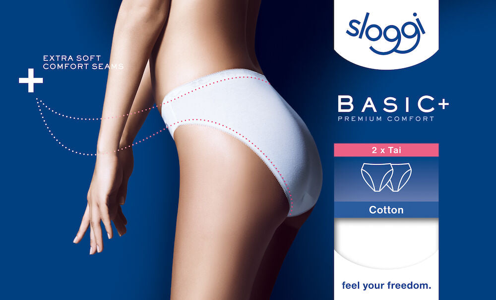 sloggi Basic+ Tai 2P (White)