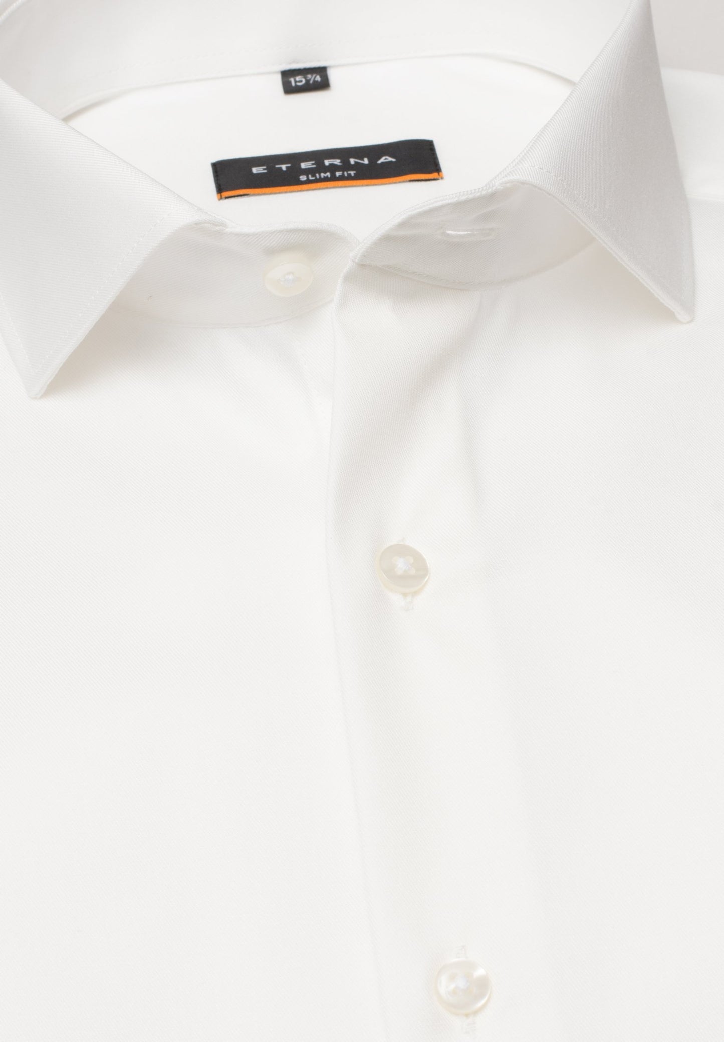 Eterna Langarm Hemd Slim Fit Cover Shirt Twill (Champagner)