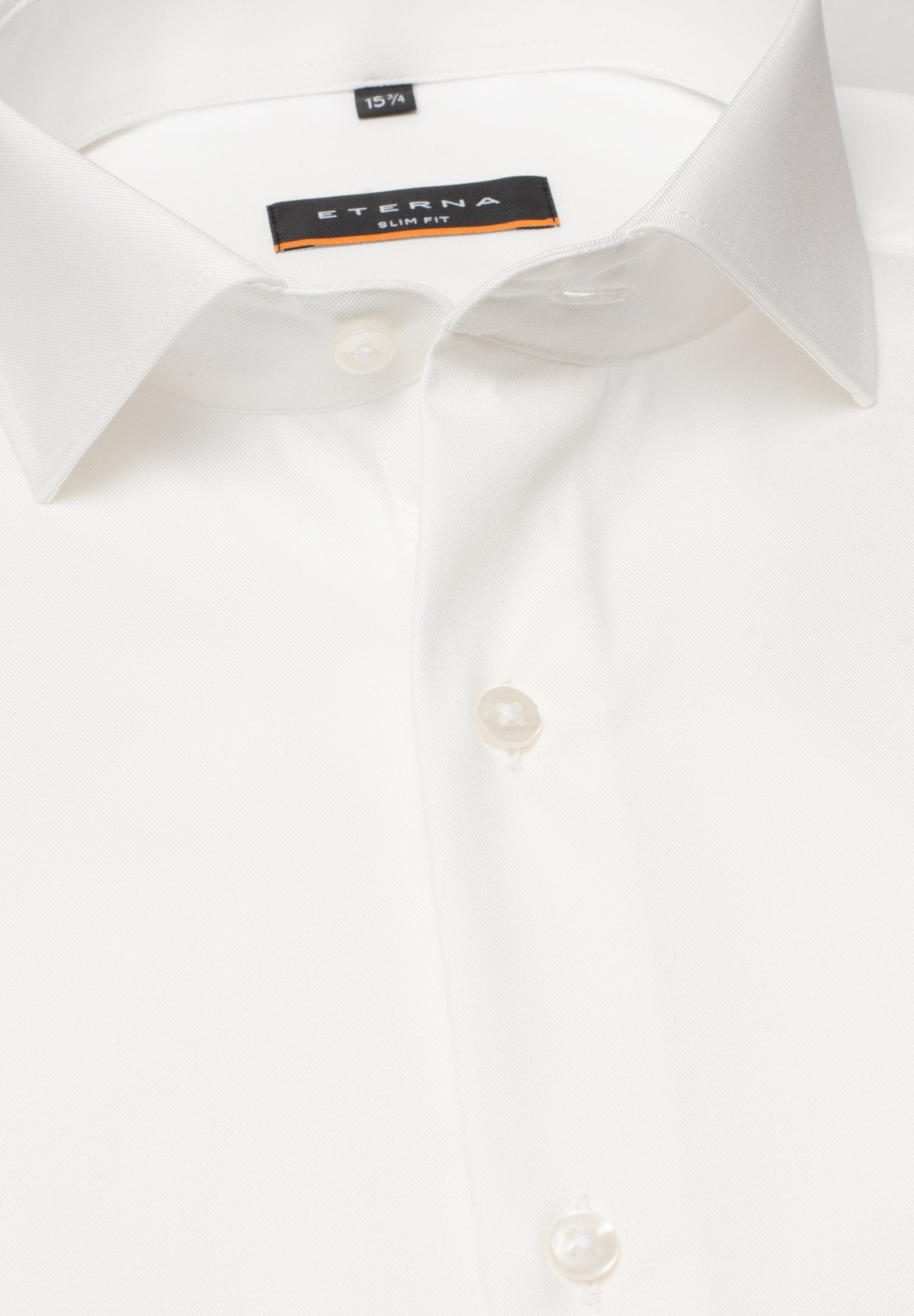 Eterna Langarm Hemd Slim Fit Cover Shirt Twill (Champagner)