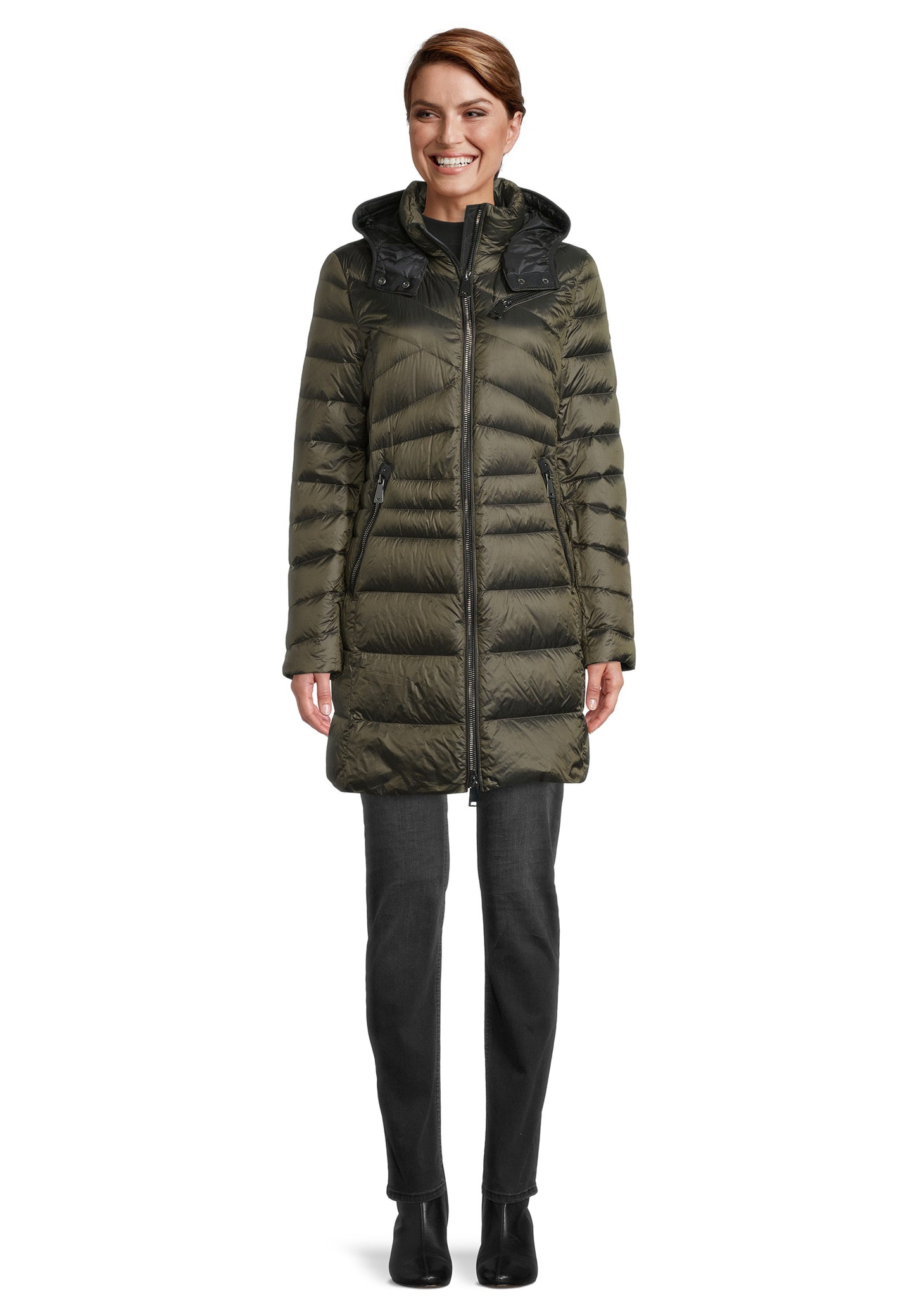 Steppmantel (Dark Khaki)