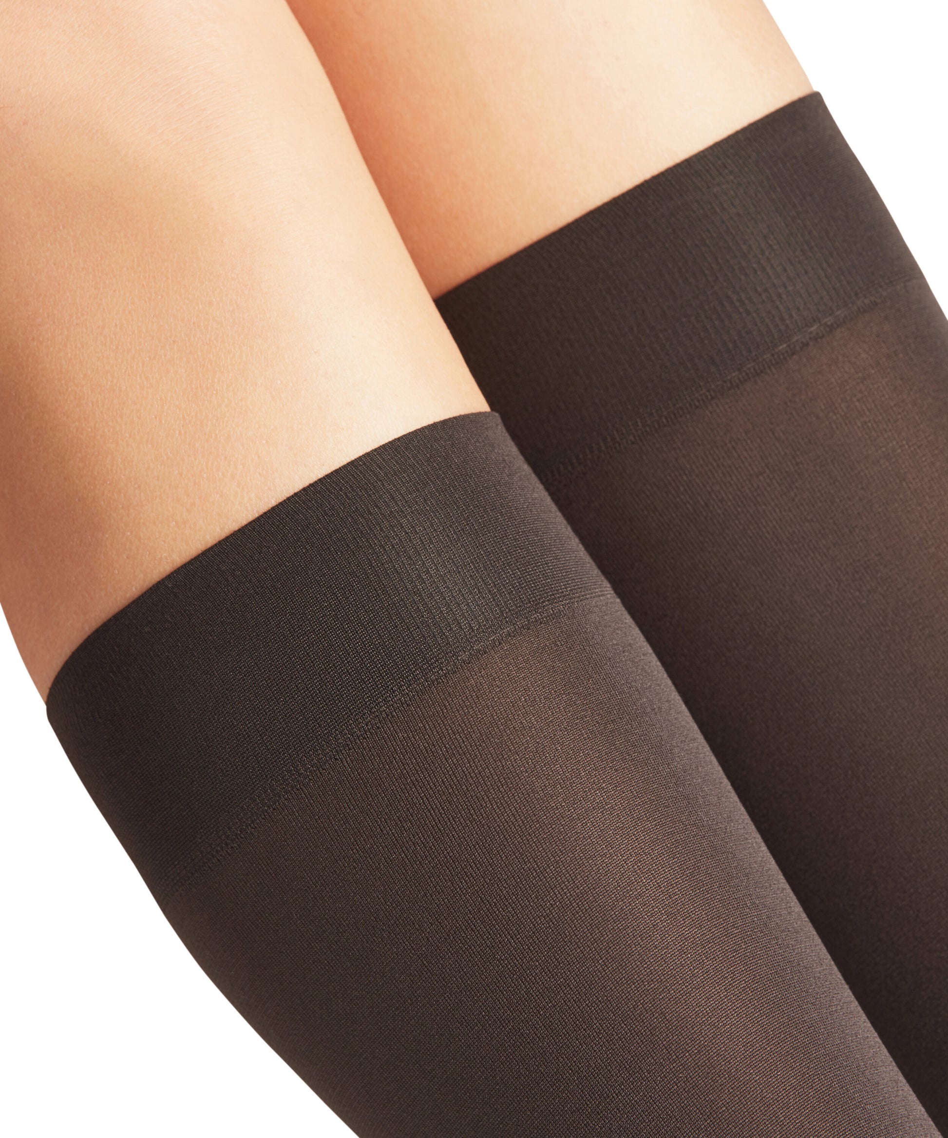 Kniestrümpfe Seidenglatt (Anthracite)