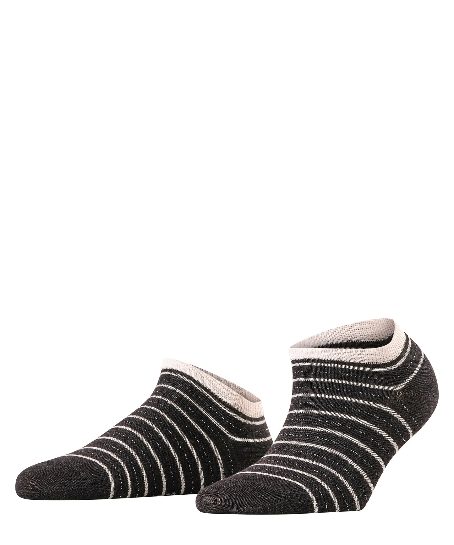 Sneakersocken Stripe Shimmer (Anthra.mel)