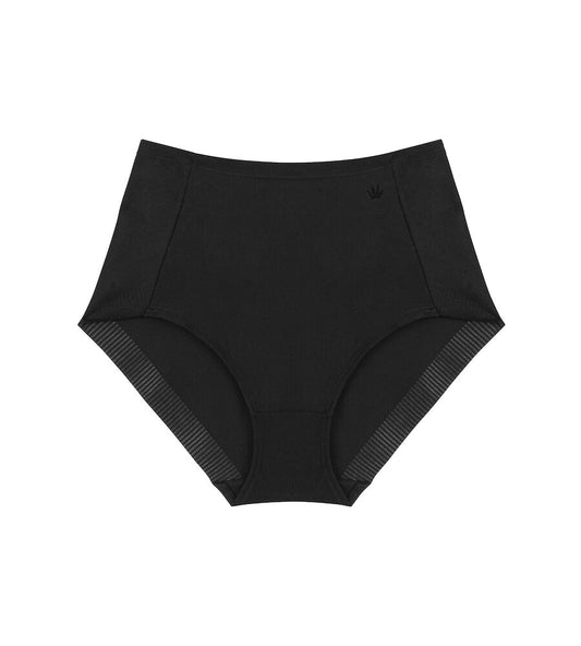 Becca Extra High + Cotton Panty (Black)