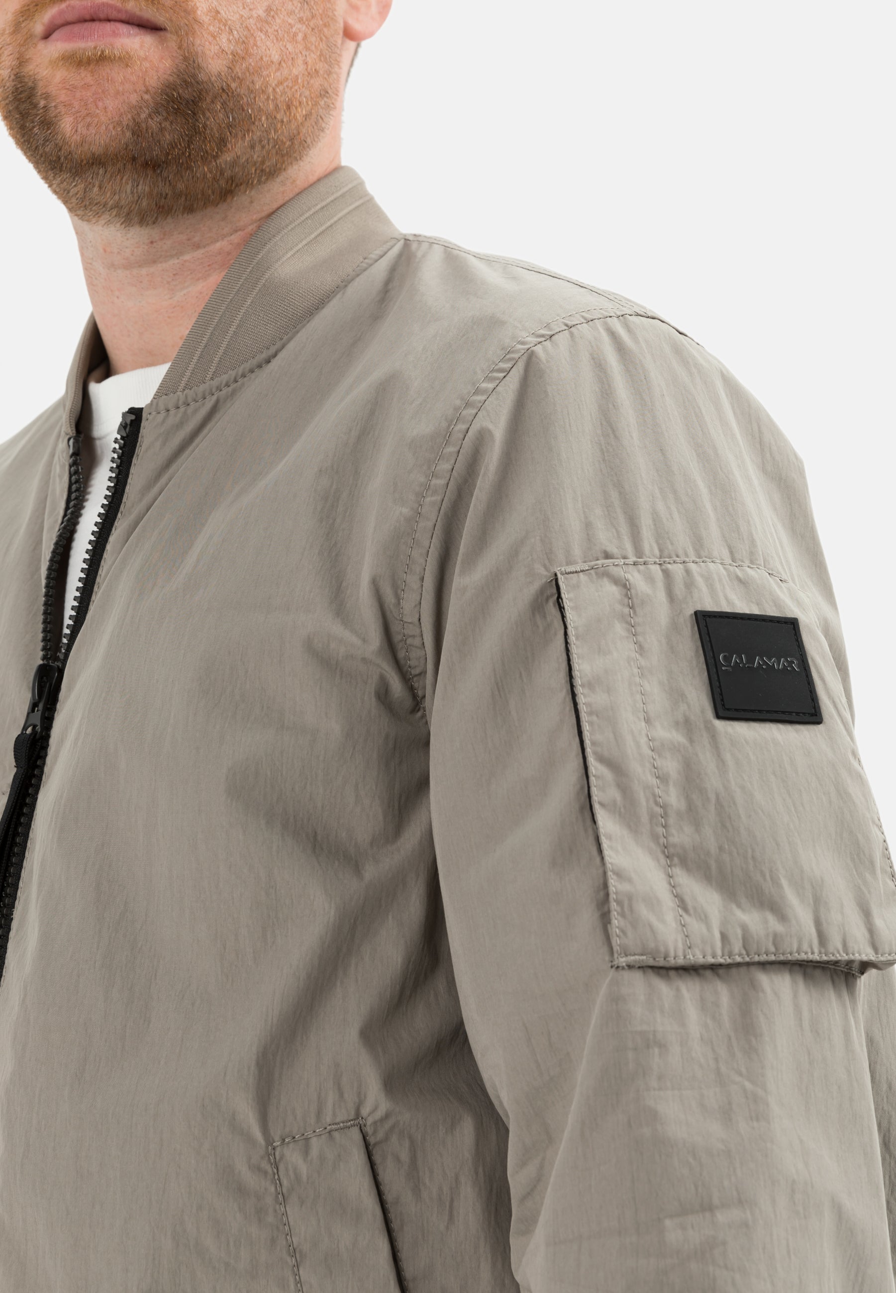 Baumwoll Blouson (Stone)