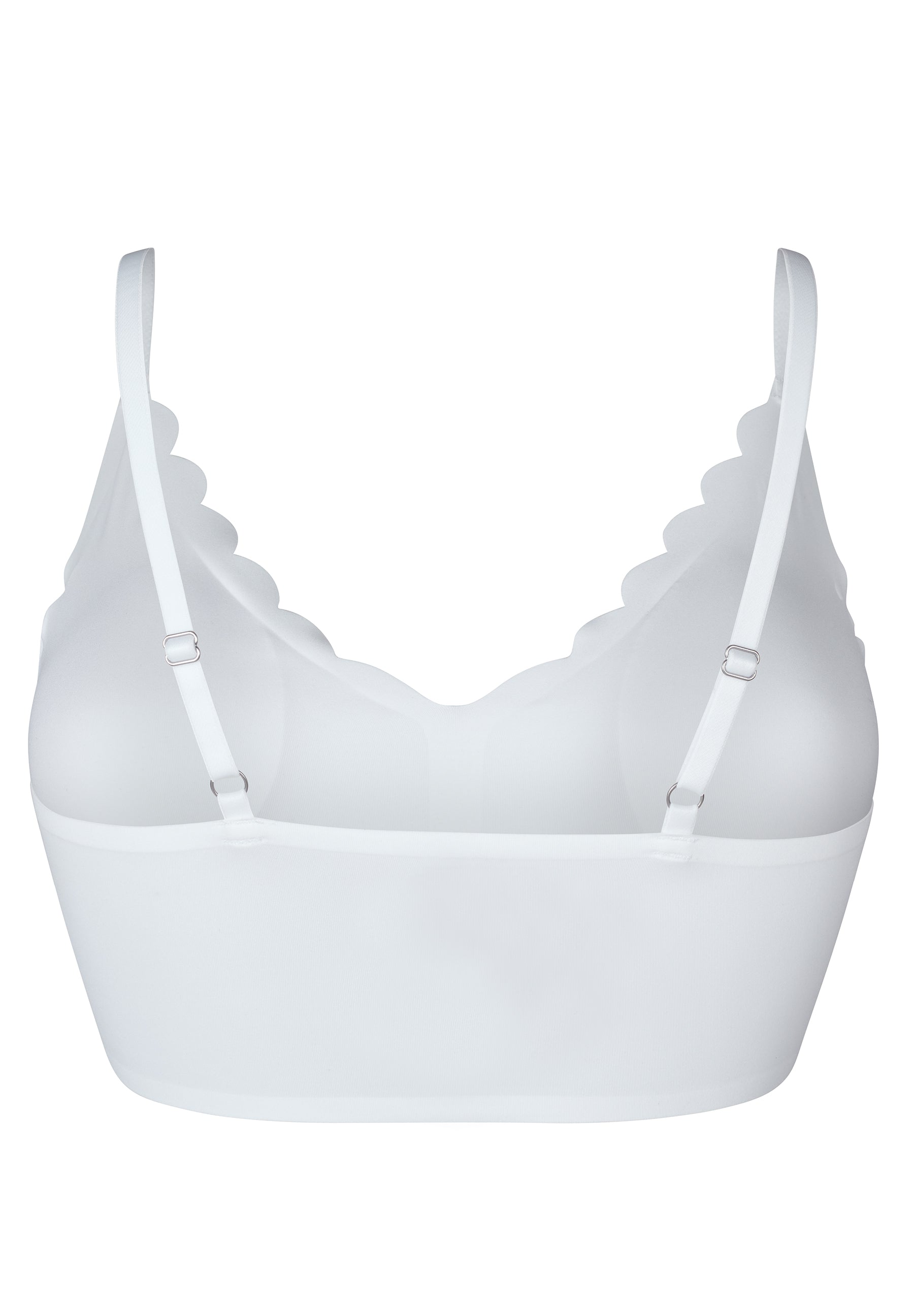 Skiny Damen Bustier herausnehmbare Pads Micro Essentials (White)