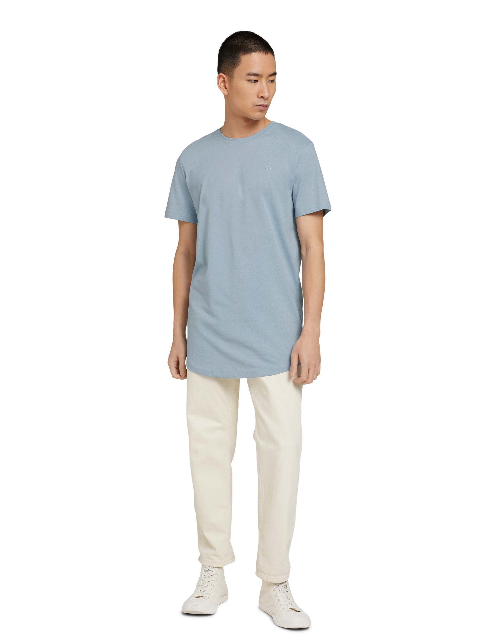 structured t-shirt (Foggy Blue Me )