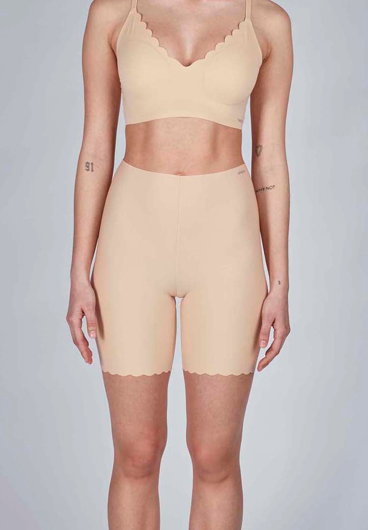 Skiny Damen Hose kurz Micro Essentials (Beige)