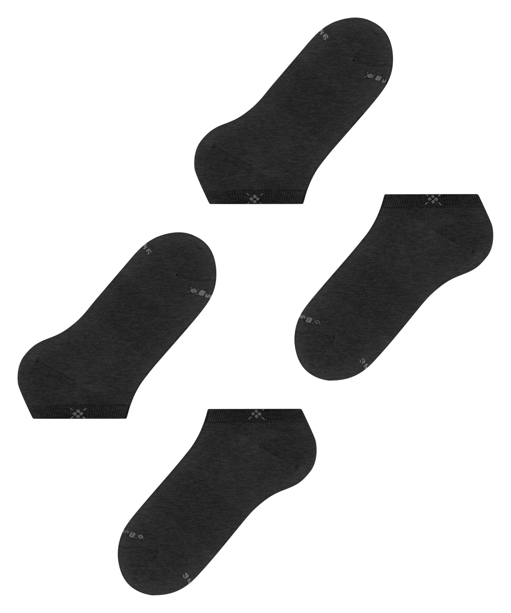 Sneakersocken Everyday 2-Pack (Anthra.mel)