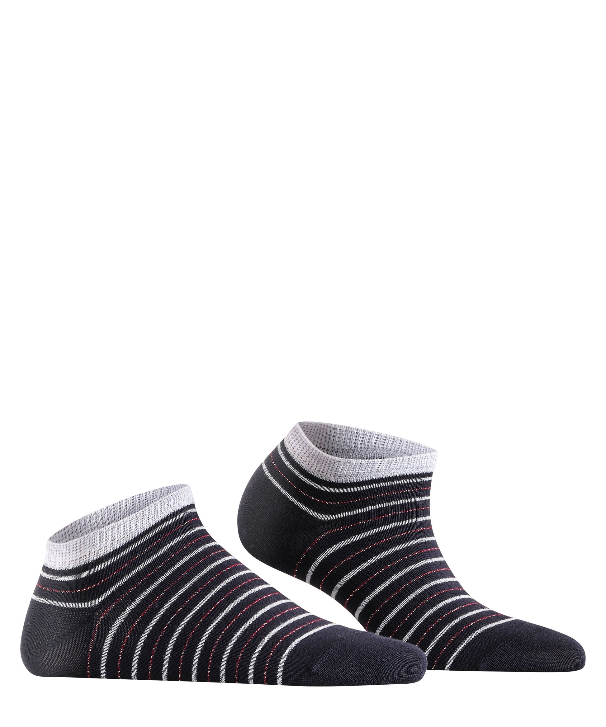 Sneakersocken Stripe Shimmer (Dark Navy)