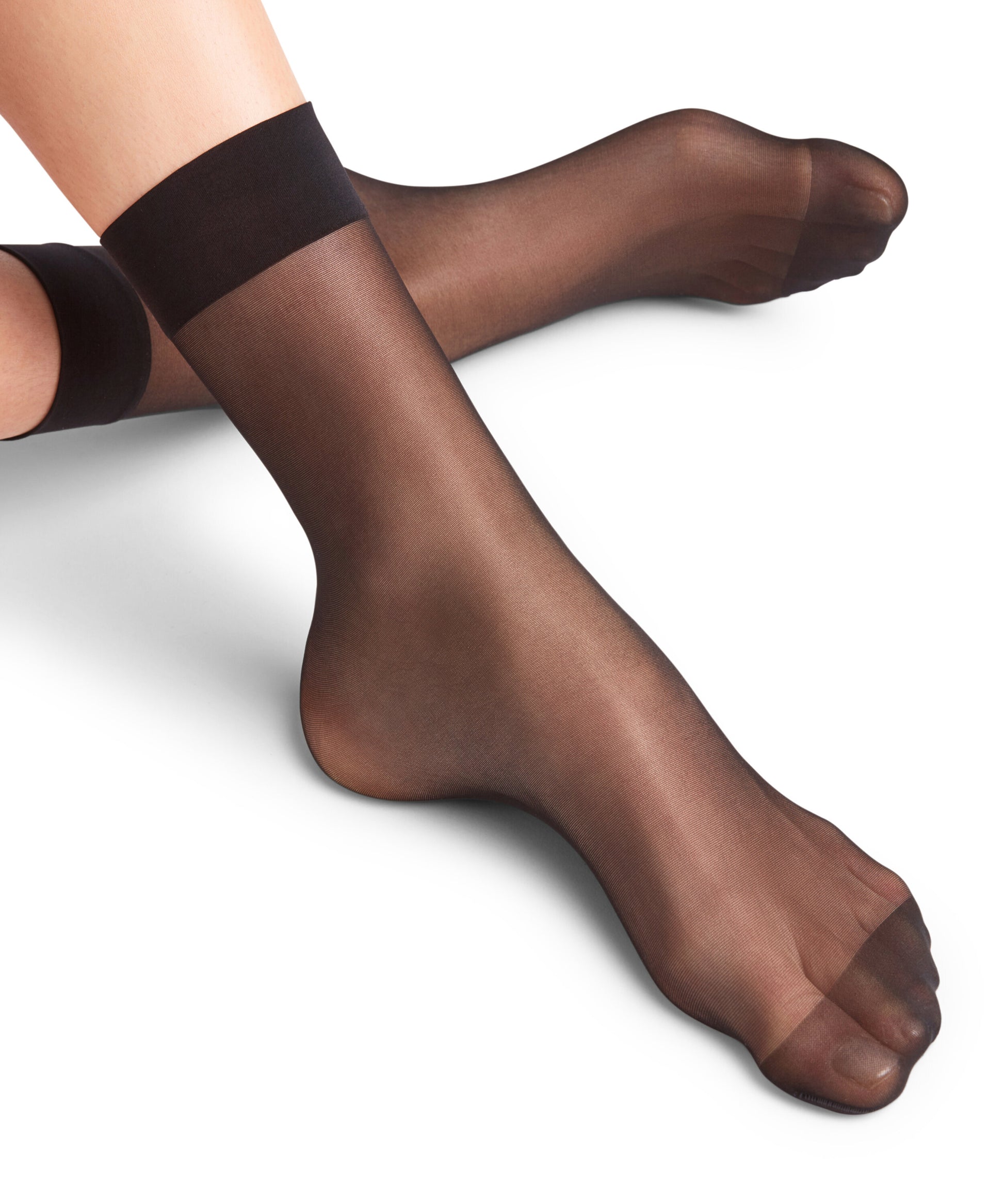 Söckchen Seidenglatt (Black)