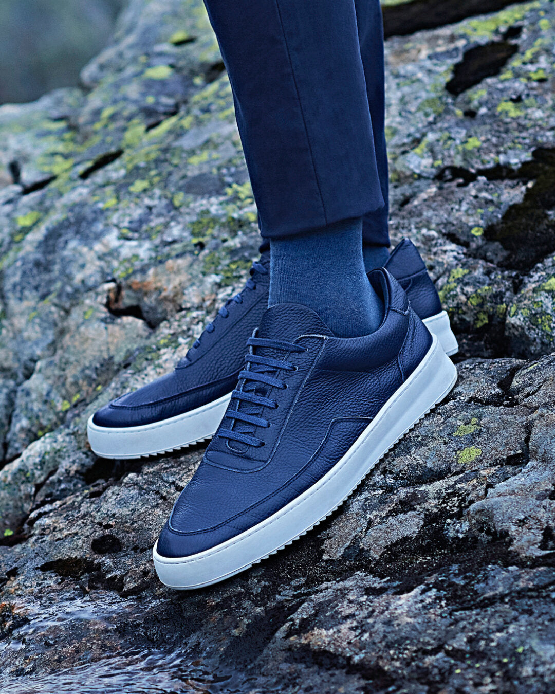 Socken Family (Navy Mel.)