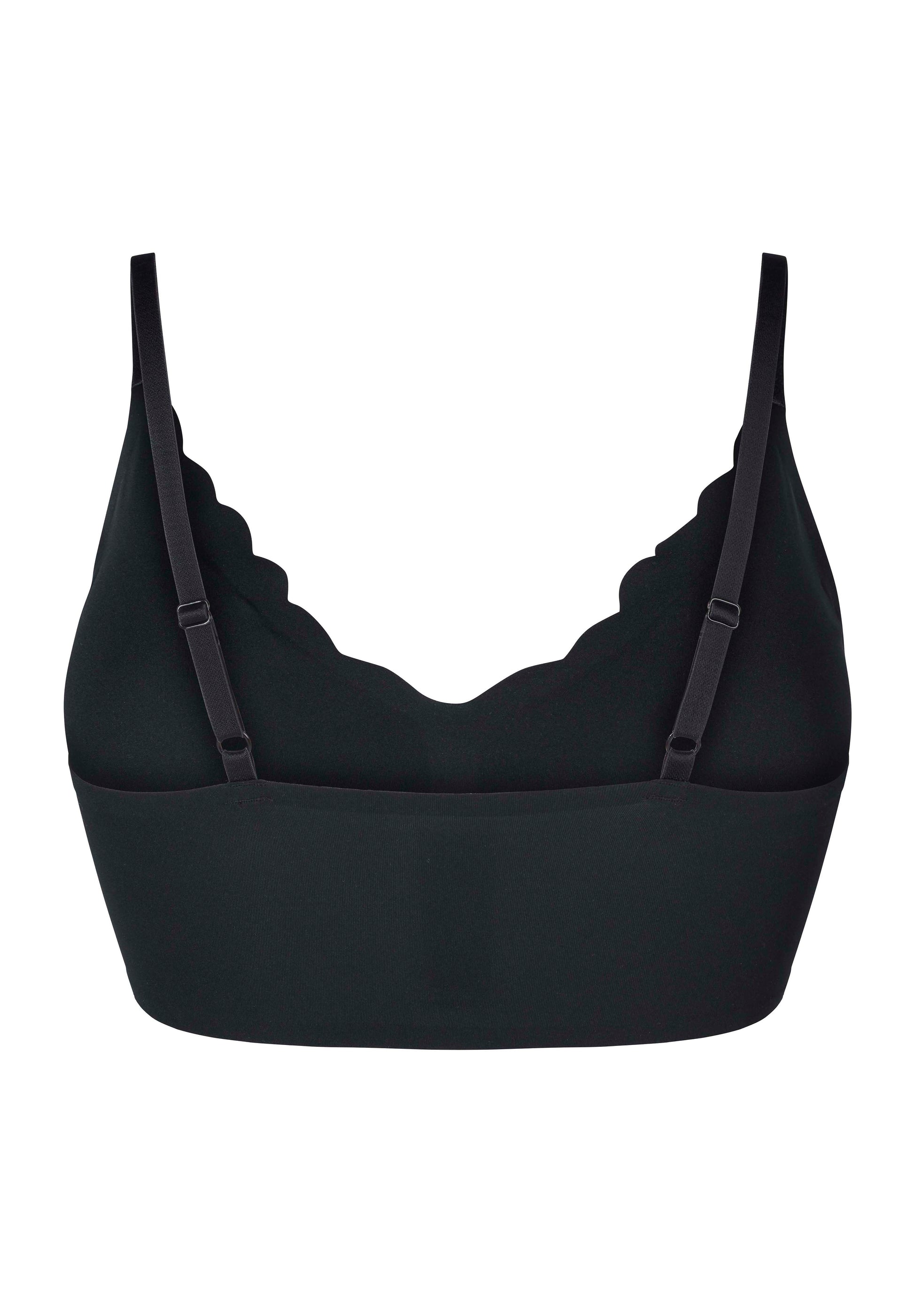 Skiny Damen Bustier herausnehmbare Pads Micro Lovers (Black)