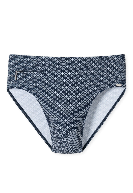 Badehose Slip Komfort (Dunkelblau)