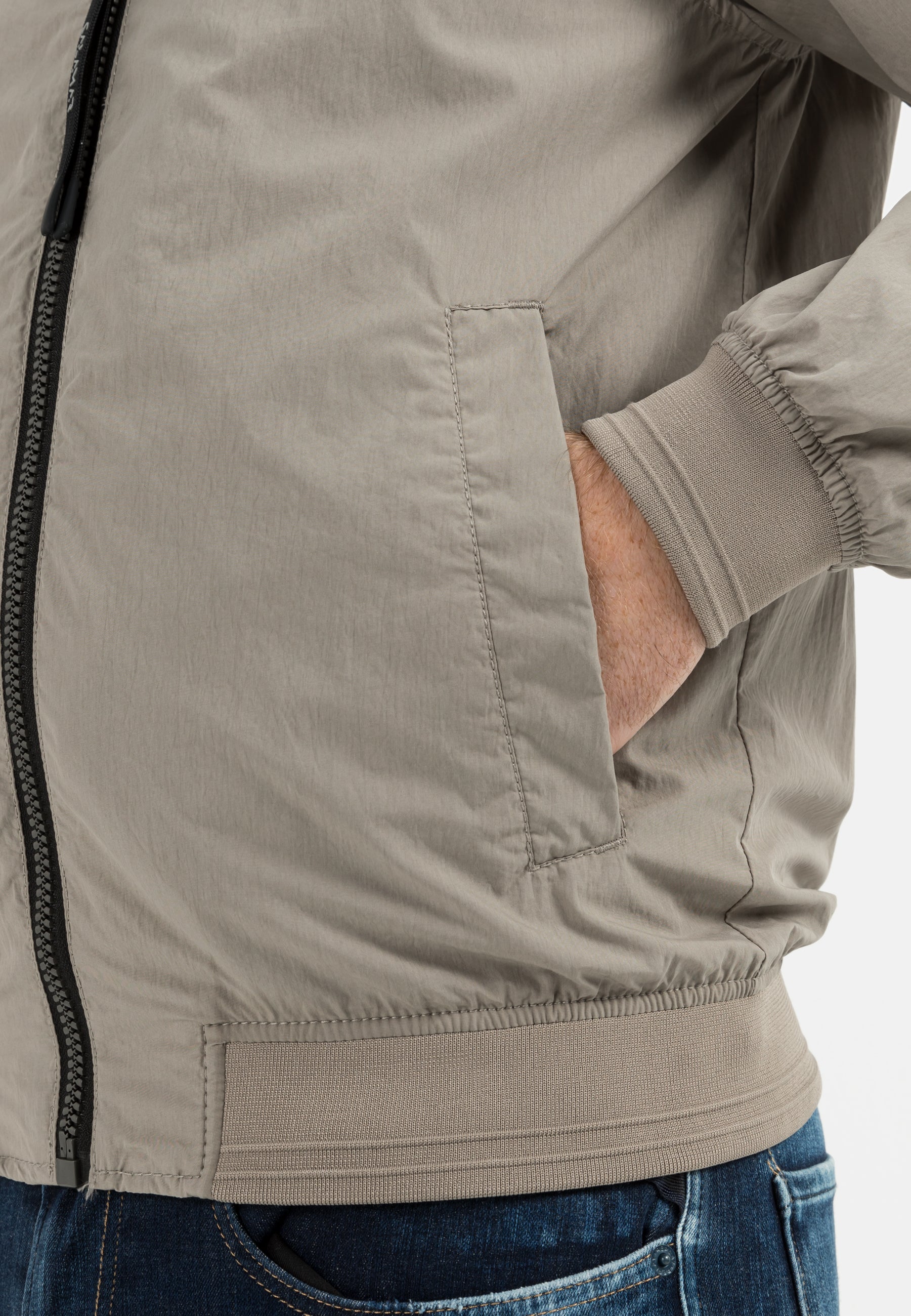Baumwoll Blouson (Stone)