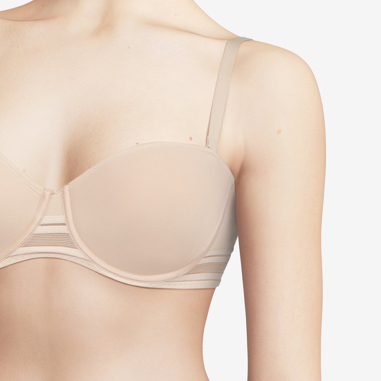 RHYTHM Bandeau T-Shirt-BH (Dune)