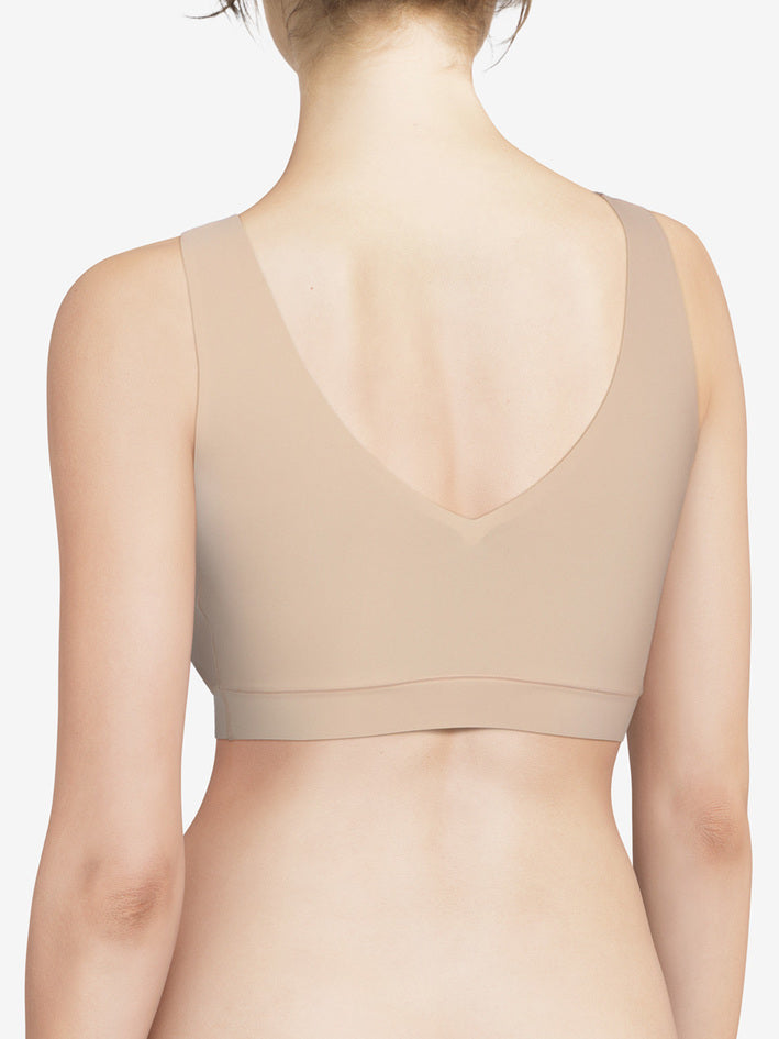 Softstretch Bustiers Bustier mit Soft Cups, V-Ausschnitt (01n Beige Dore)