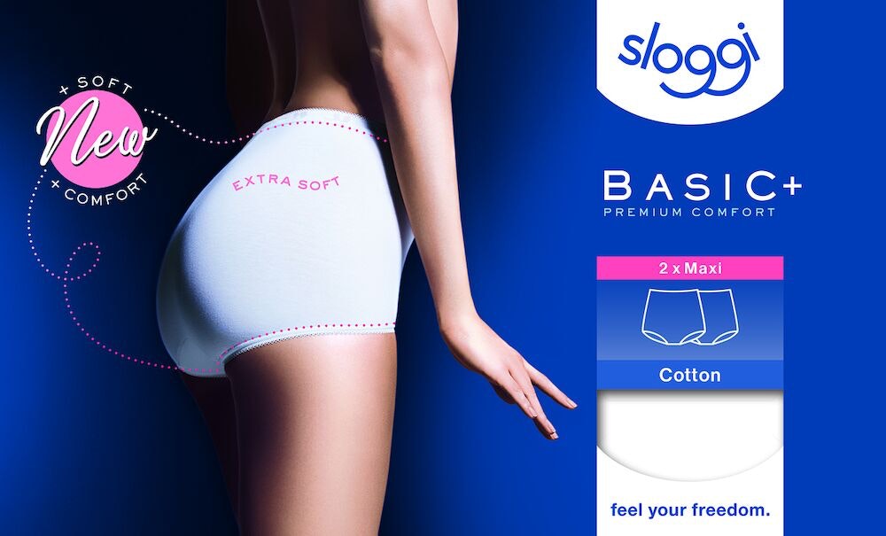 sloggi Basic+ Maxi 2P (White)
