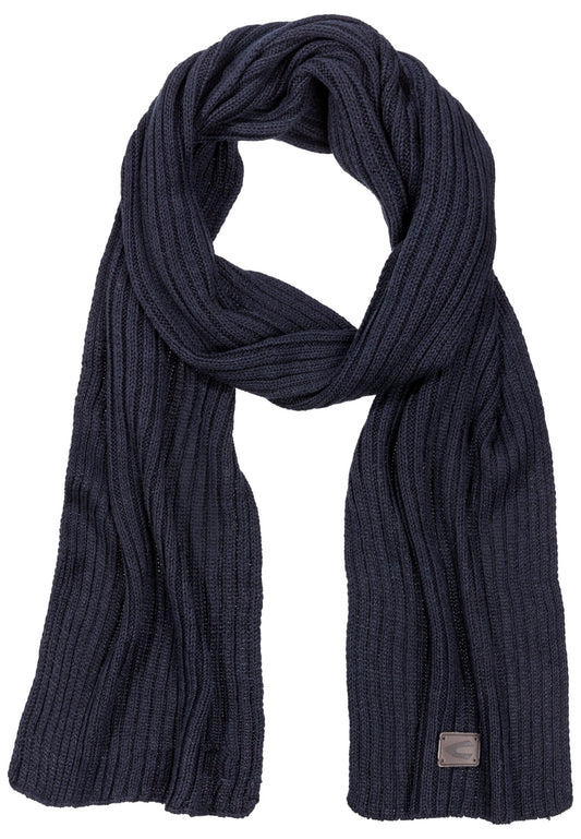 Strickschal aus Baumwoll-Kaschmir (Night Blue)