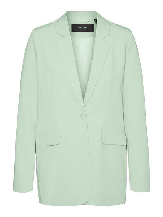Vmzelda Ls Loose Blazer Noos (Mist Green)