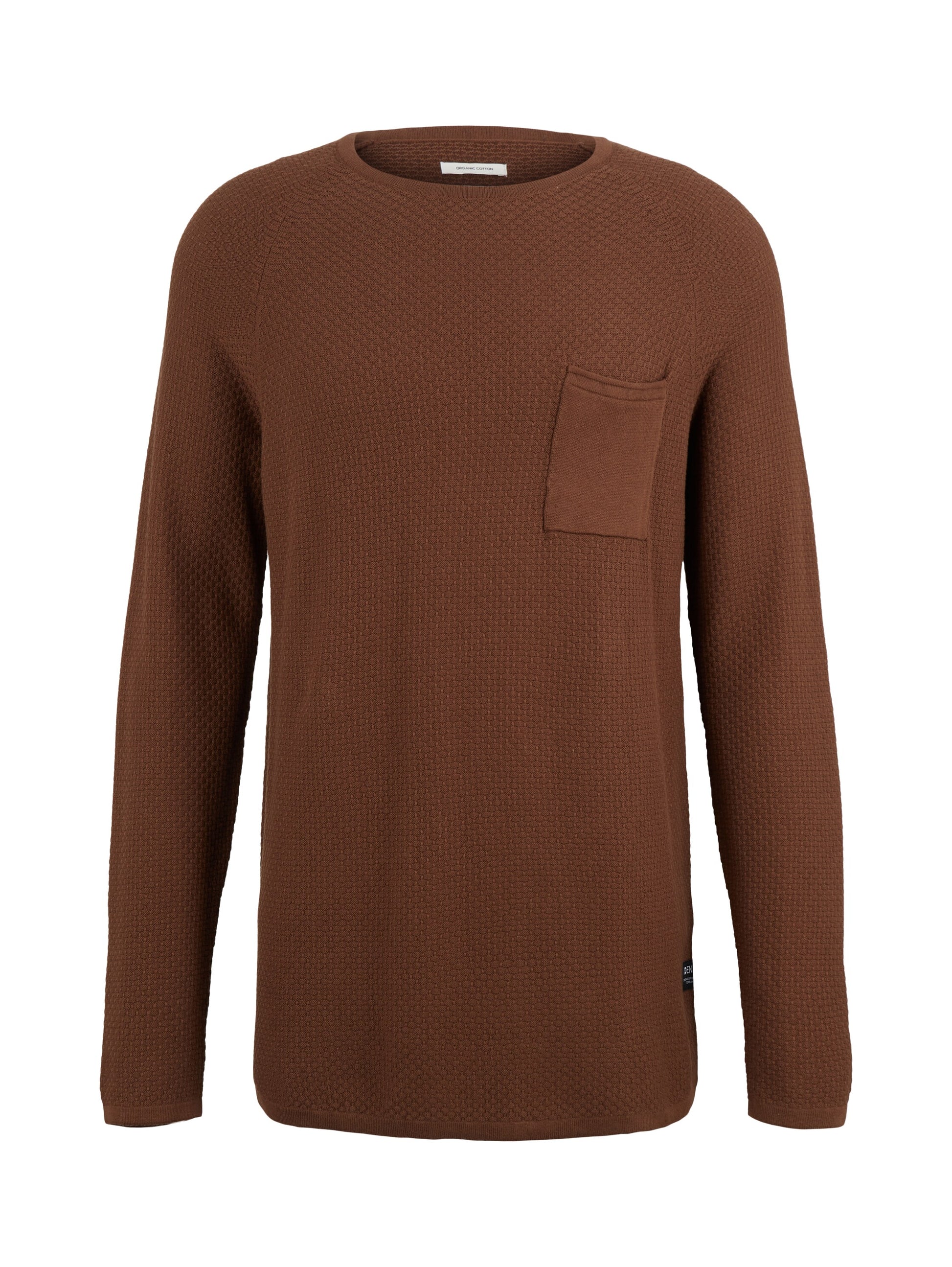 structured knit pullover (Light Wood Bro)
