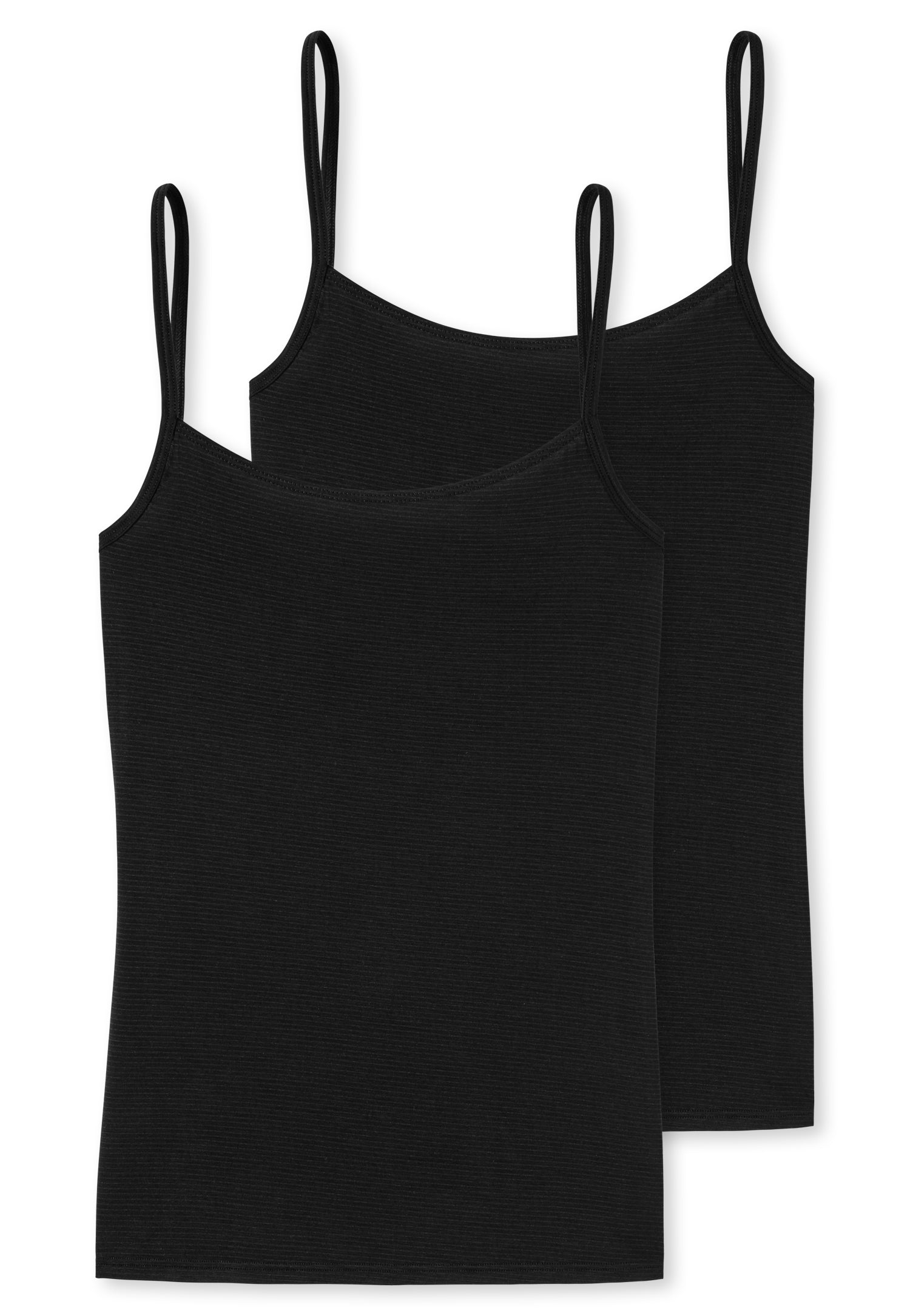 2PACK Spaghettitop (Schwarz)