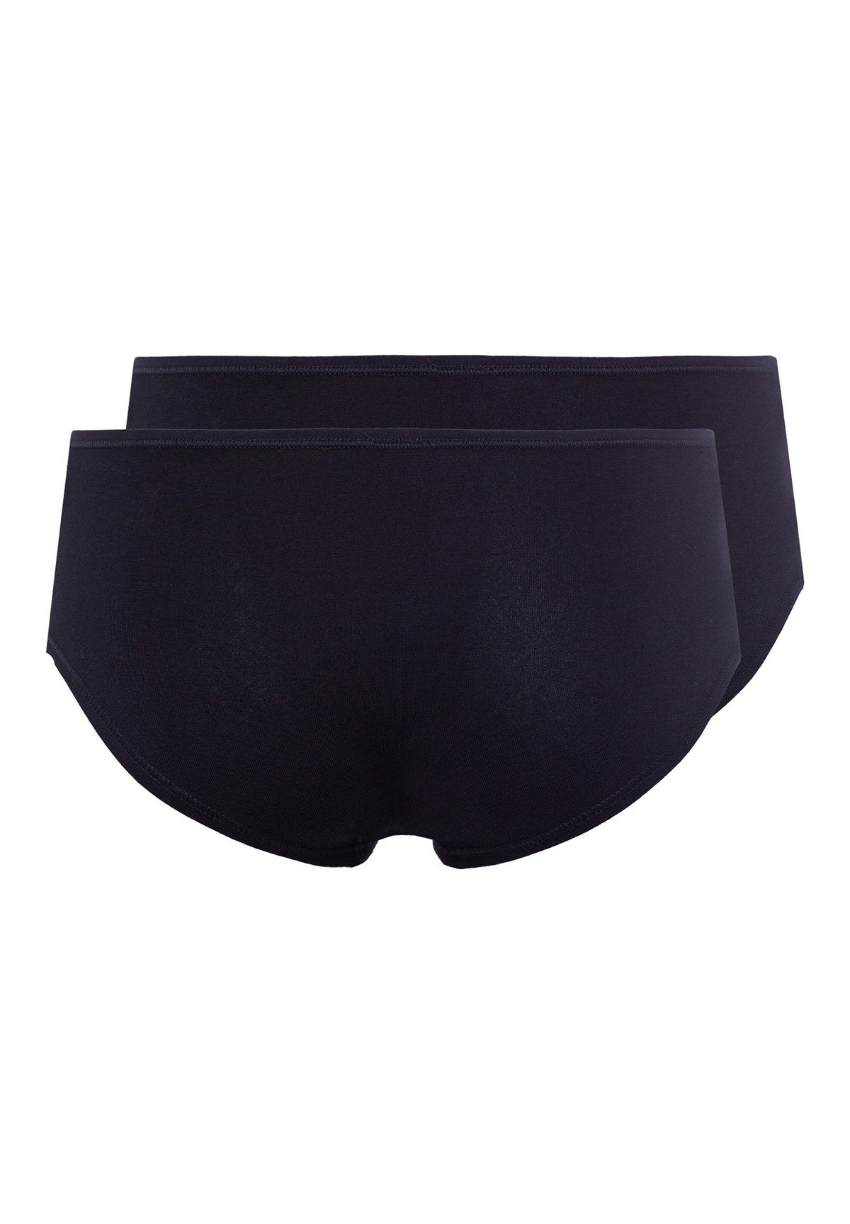 Skiny Damen Panty 2er Pack Advantage Cotton (Black)